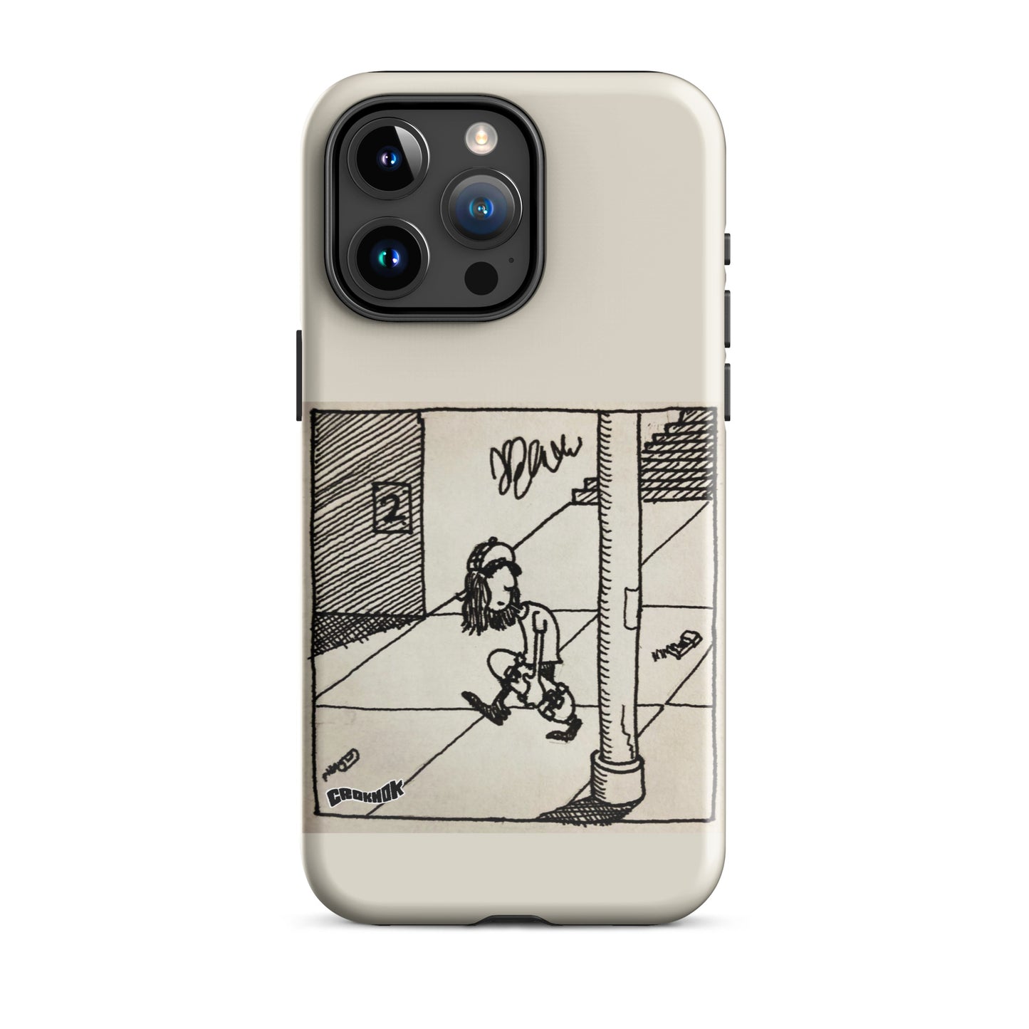 iphone case - skateboarding comics 2308