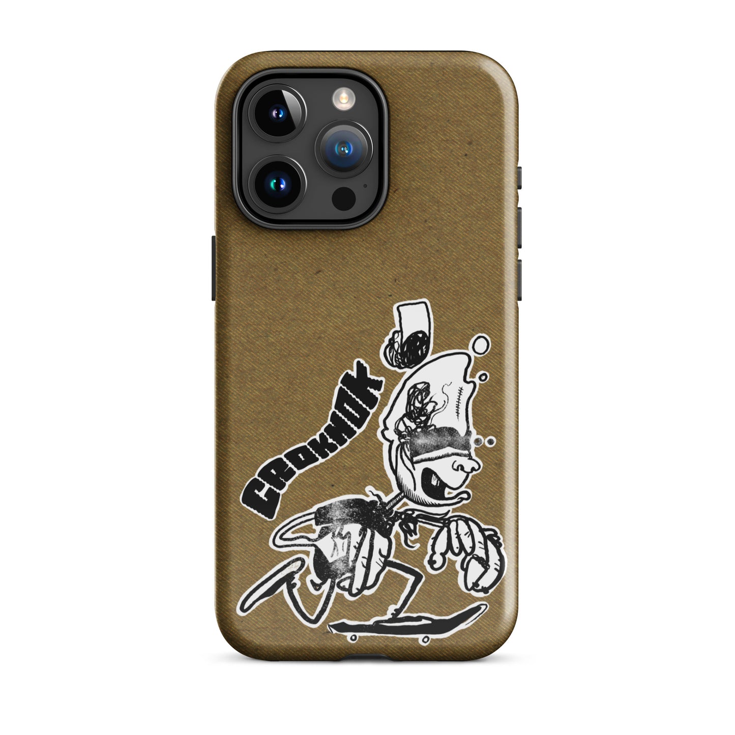 iPhone case - Skateboarding AS0016 Brown