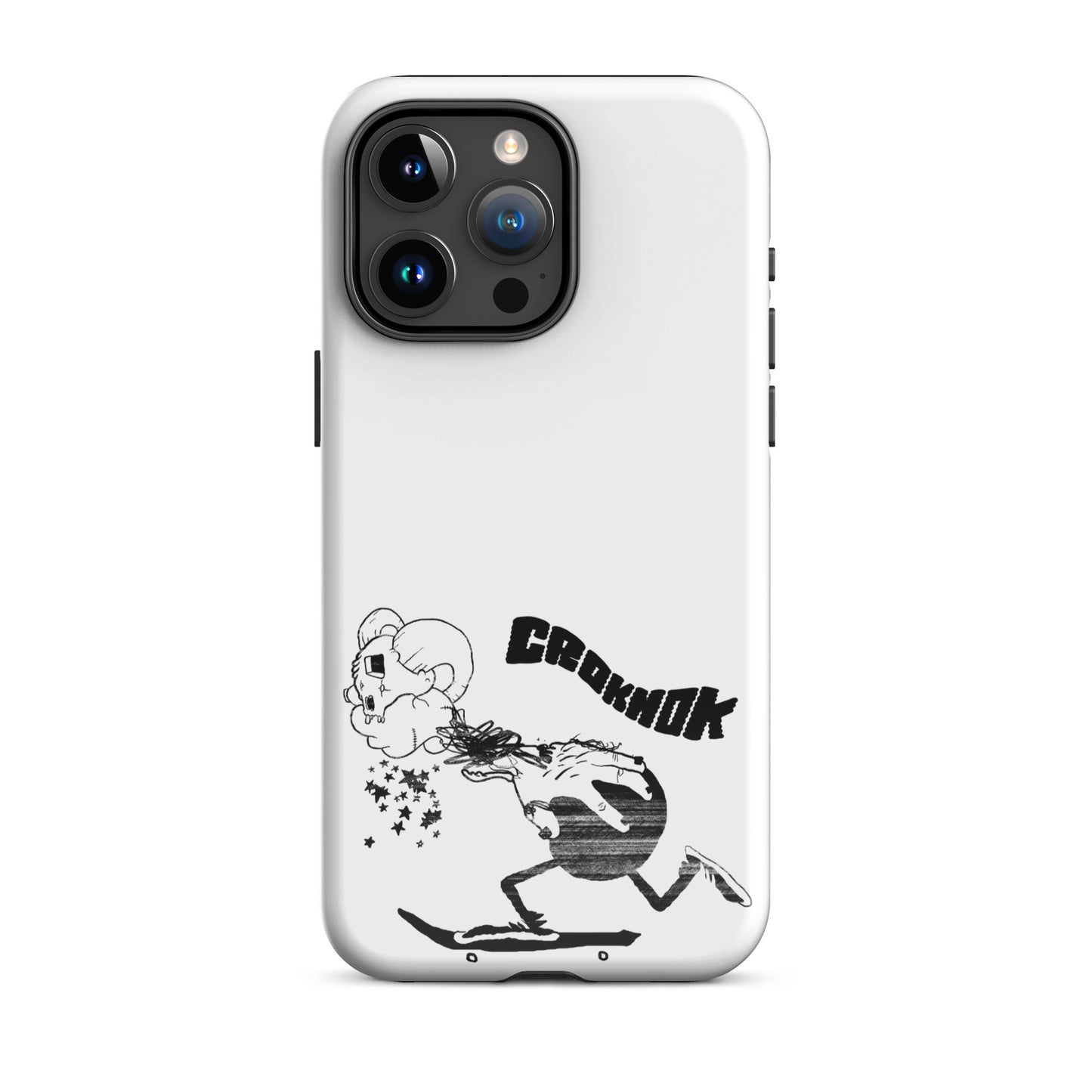 iPhone case - Skateboarding AS0015 White