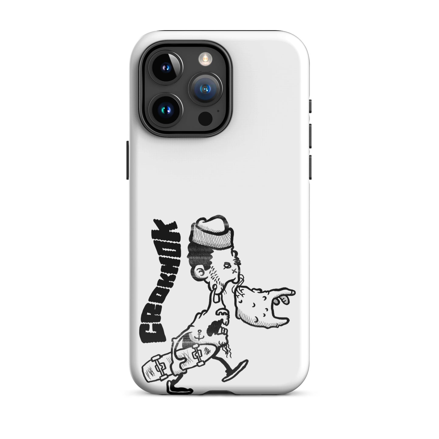 iPhone case - Skateboarding AS0010 White