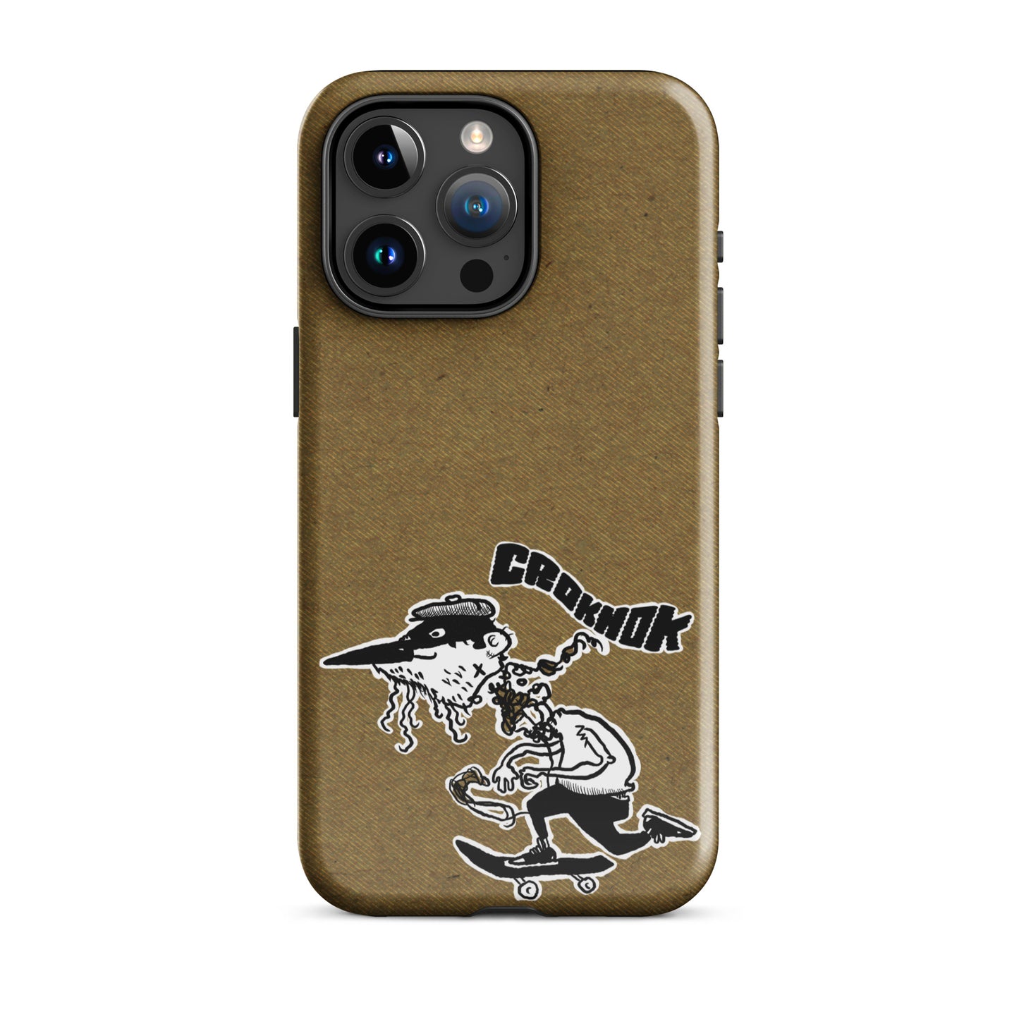 iPhone case - Skateboarding AS0013 Brown