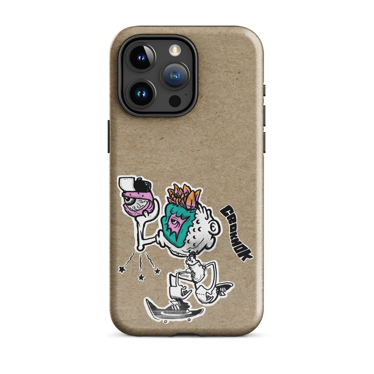 iPhone case - Skateboarding AS0025 Beigh