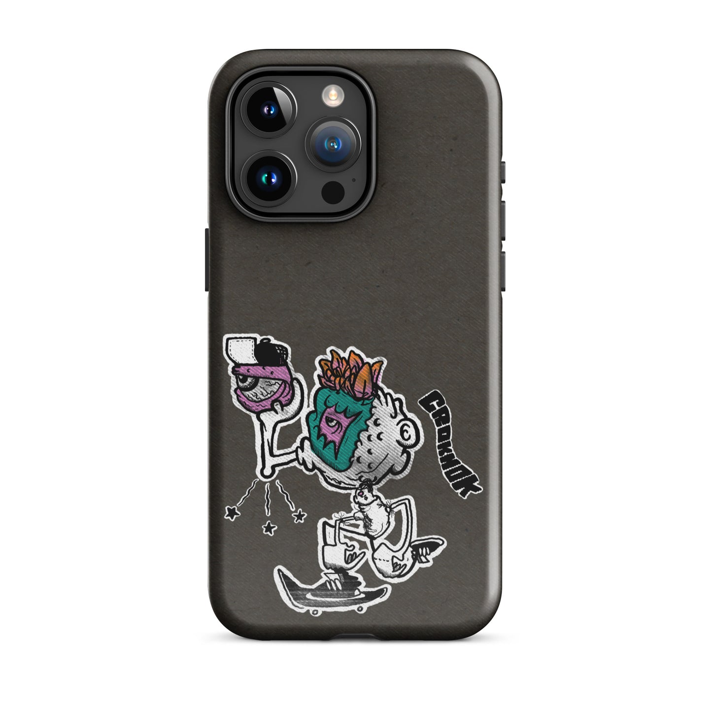 iPhone case - Skateboarding AS0025 grey