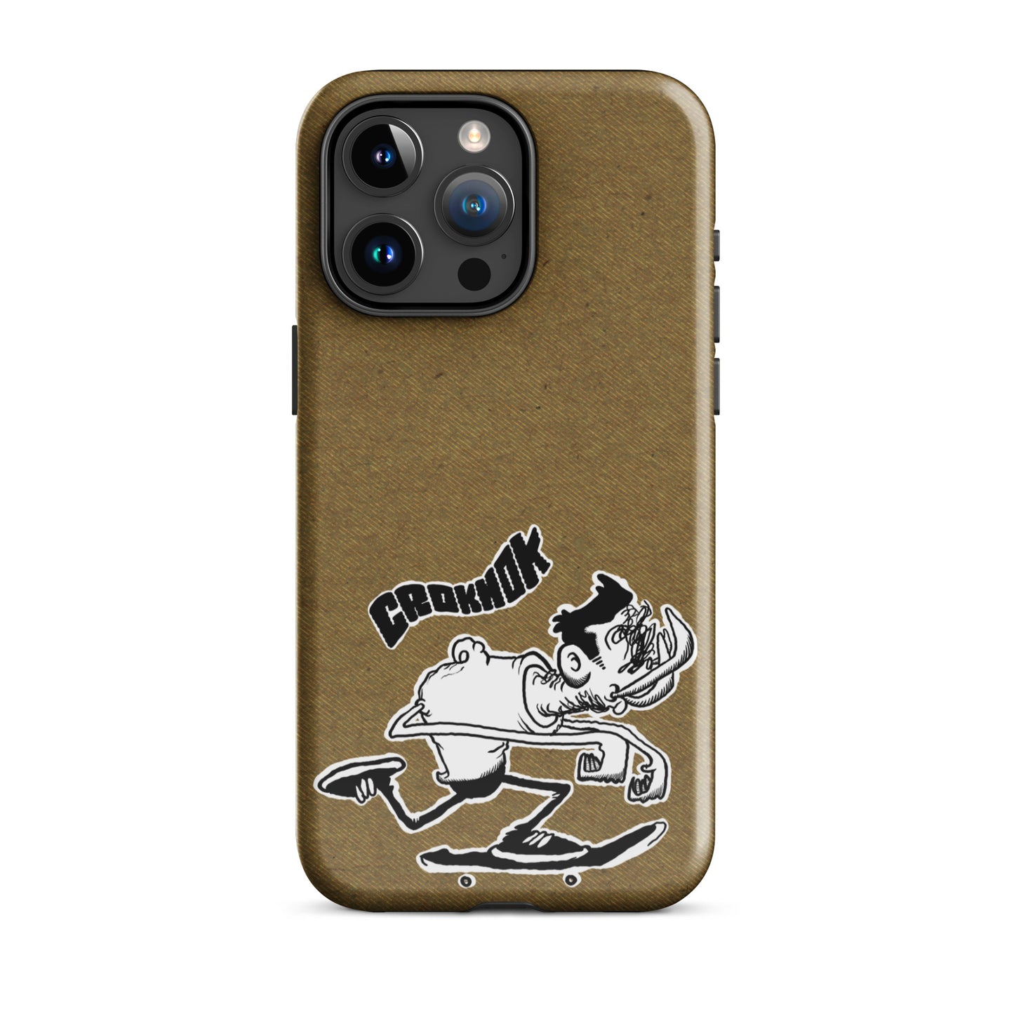 iPhone case - Skateboarding AS0026 Brown