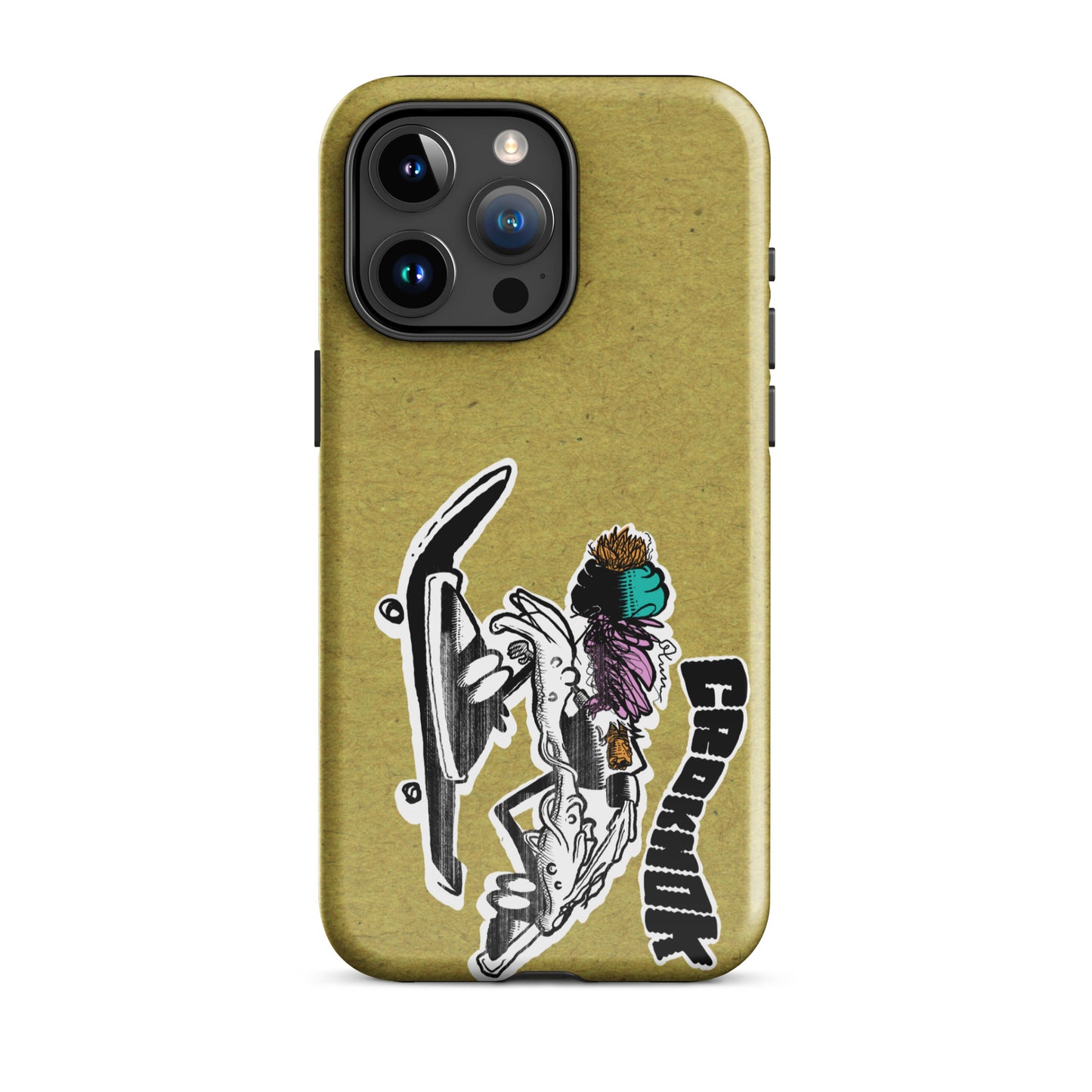 iPhone case - Skateboarding AS0035 Yellow