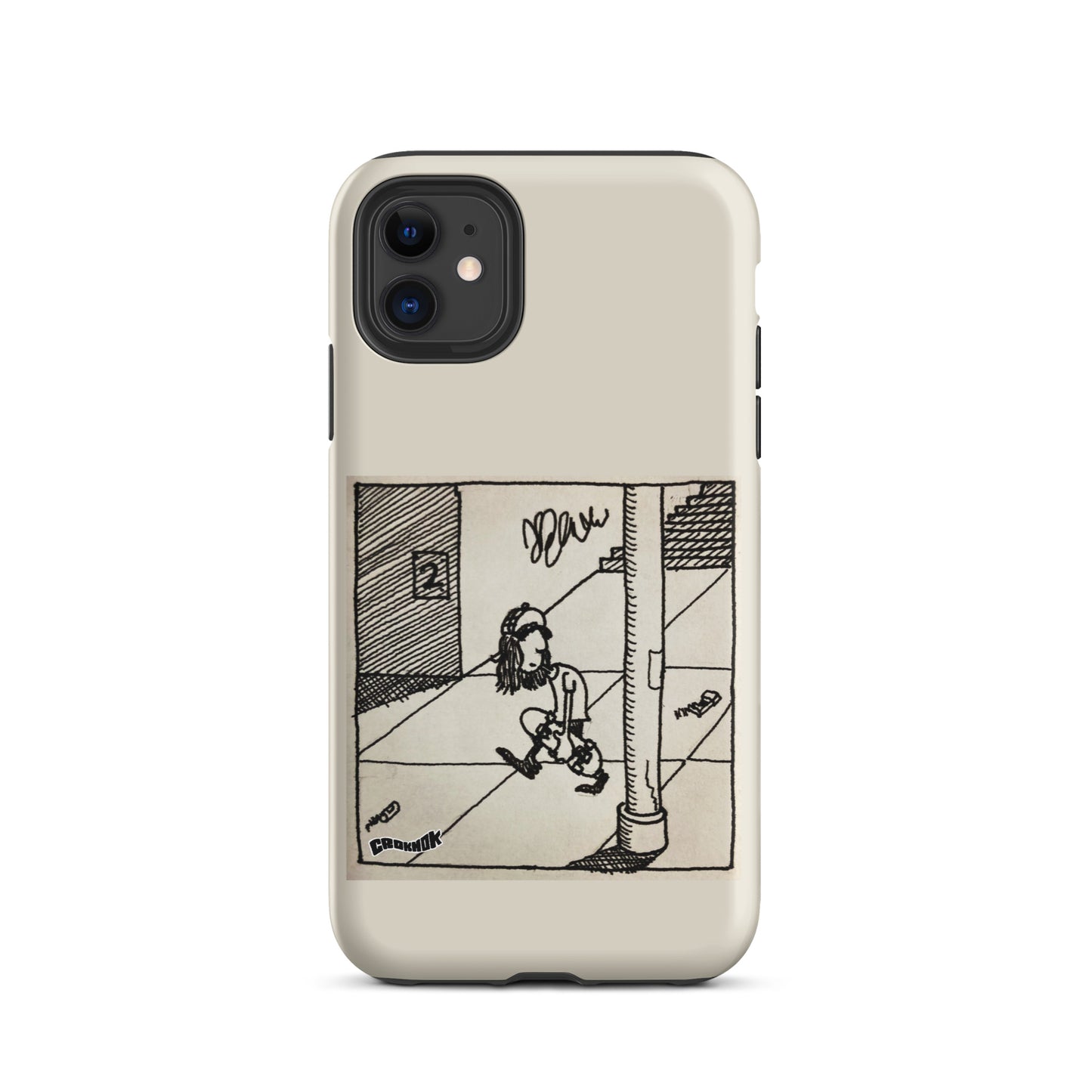 iphone case - skateboarding comics 2308