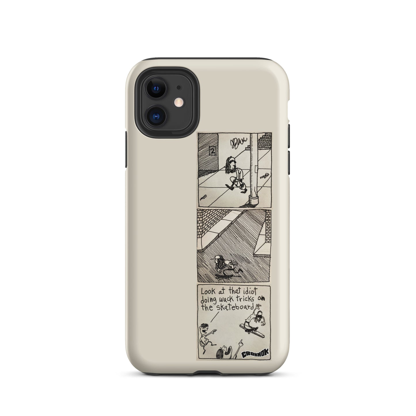 iphone case - skateboarding comics 2308