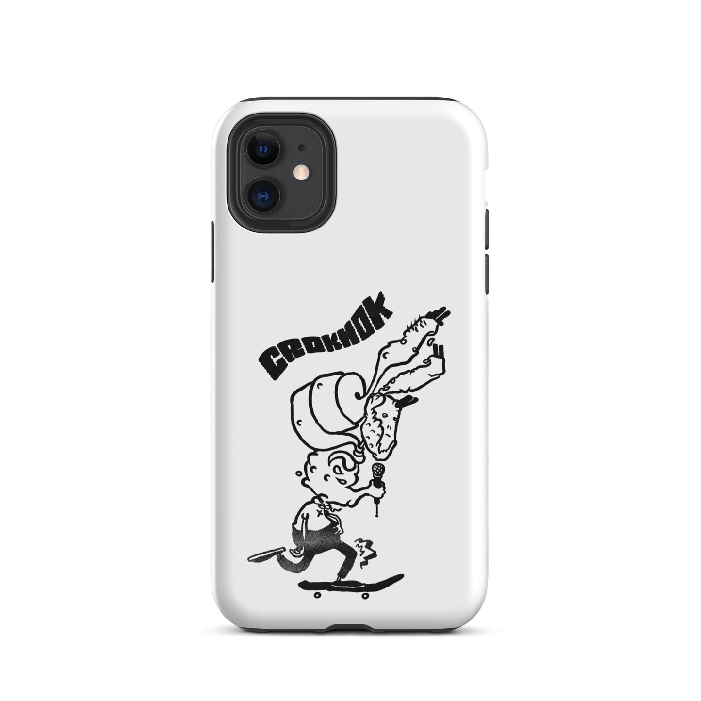 iPhone case - Skateboarding AS0012 White