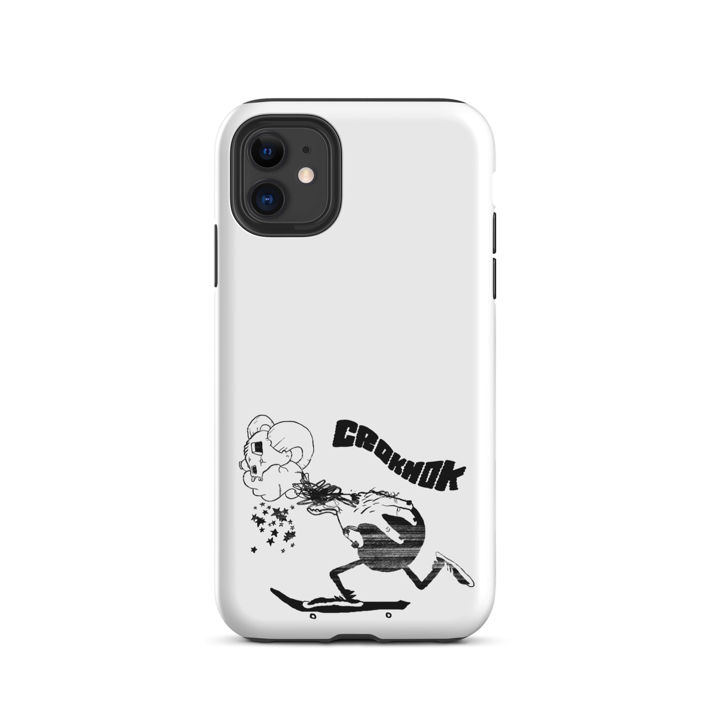 iPhone case - Skateboarding AS0015 White