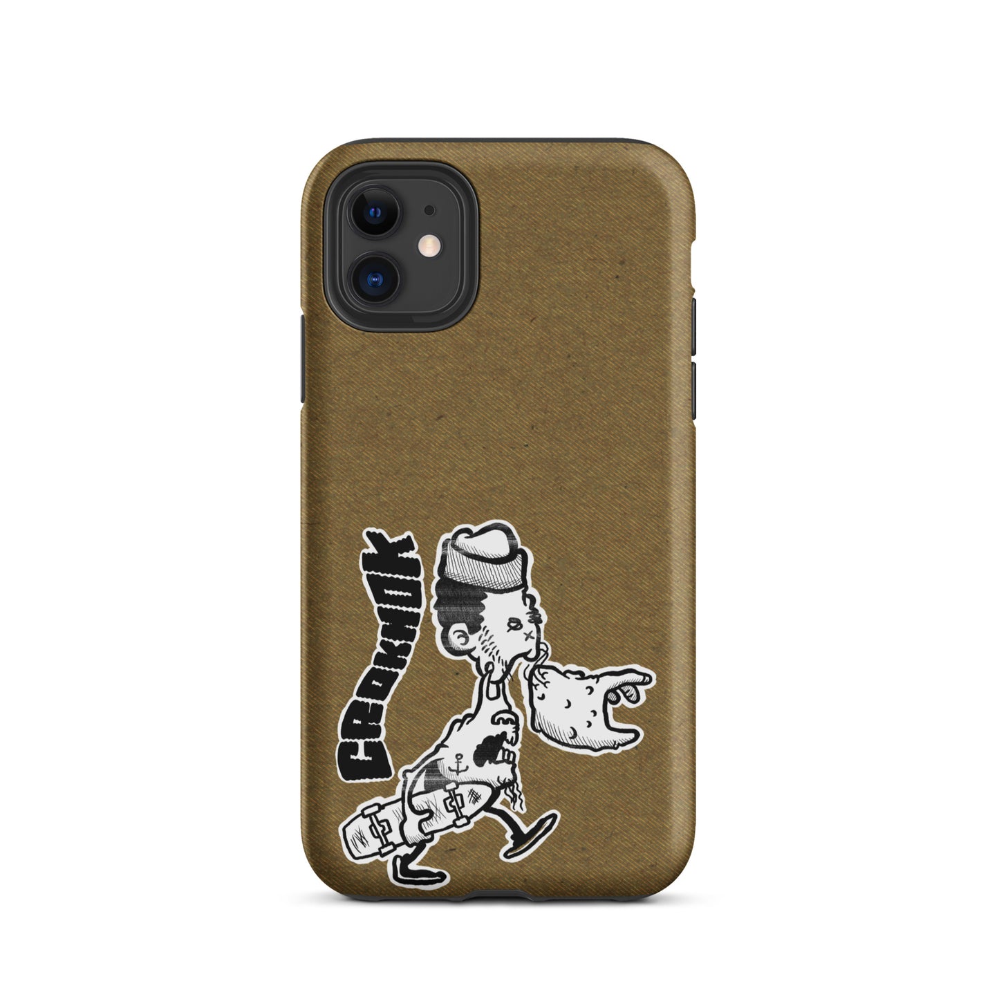 iPhone case - Skateboarding AS0010 Brown