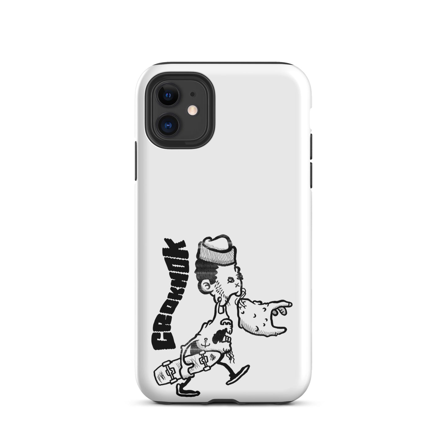 iPhone case - Skateboarding AS0010 White