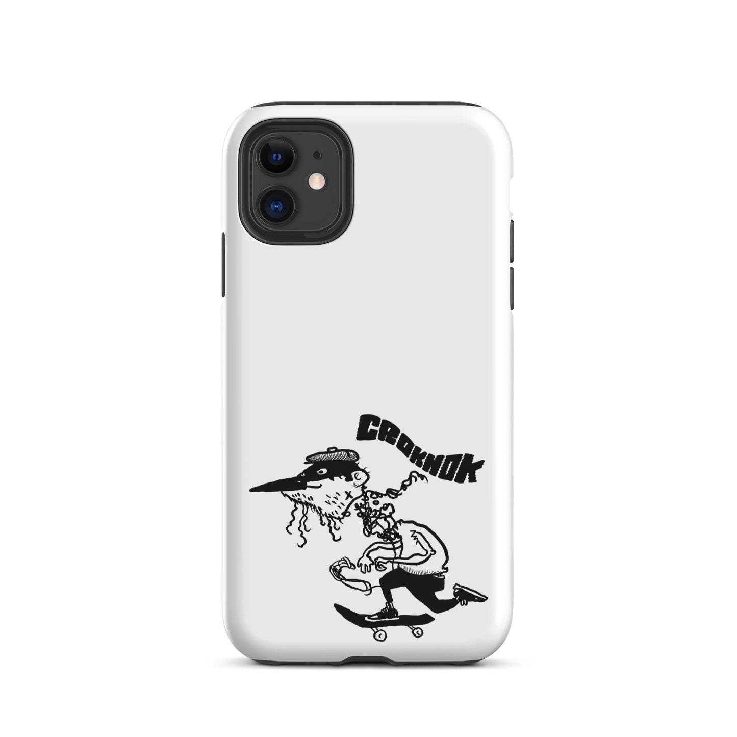 iPhone case - Skateboarding AS0013 White