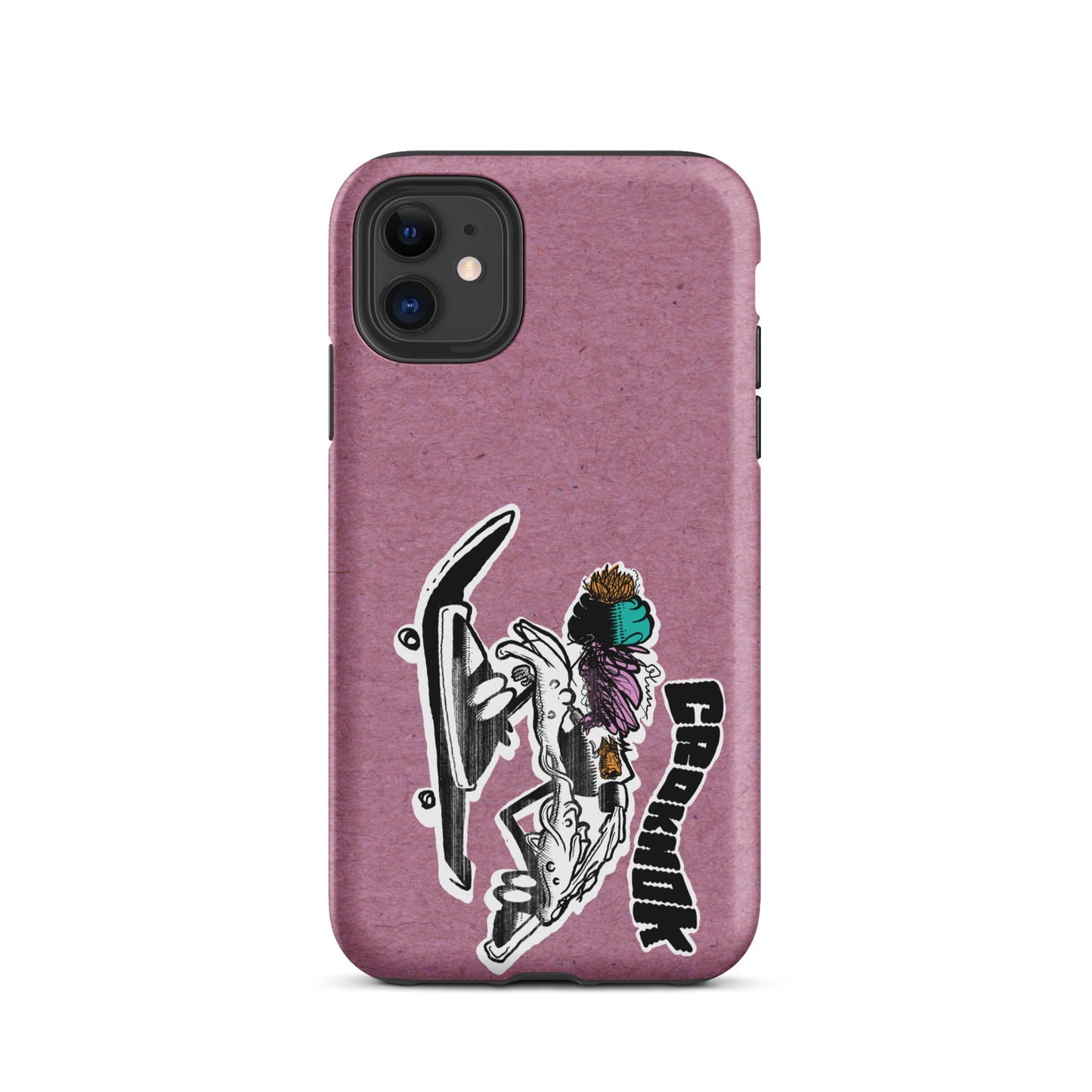 iPhone case - Skateboarding AS0035 Pink