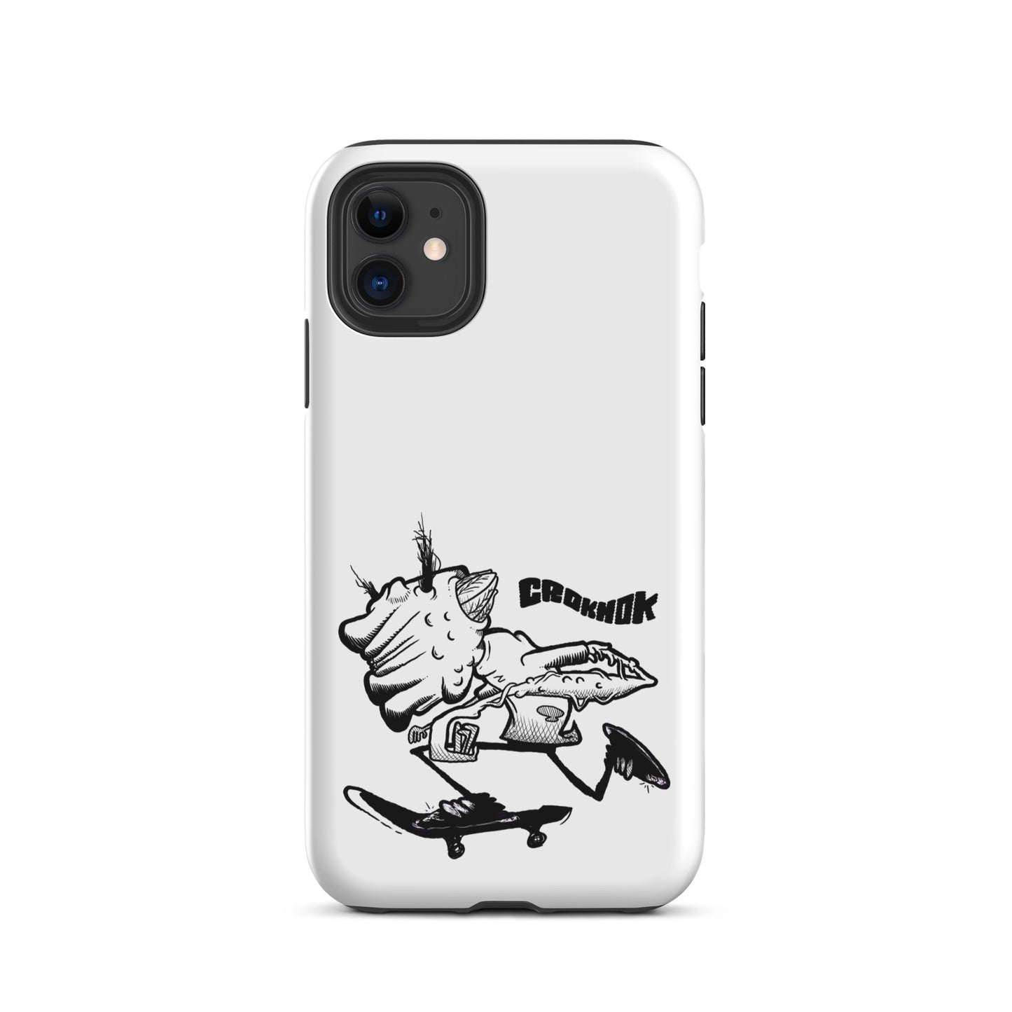 iPhone case - Skateboarding AS0036 White