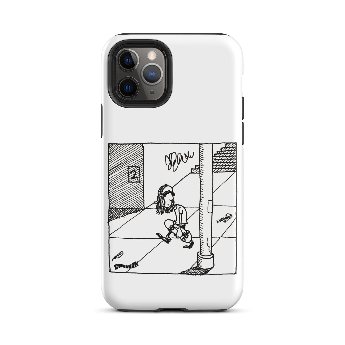 iphone case - skateboarding comics 2308