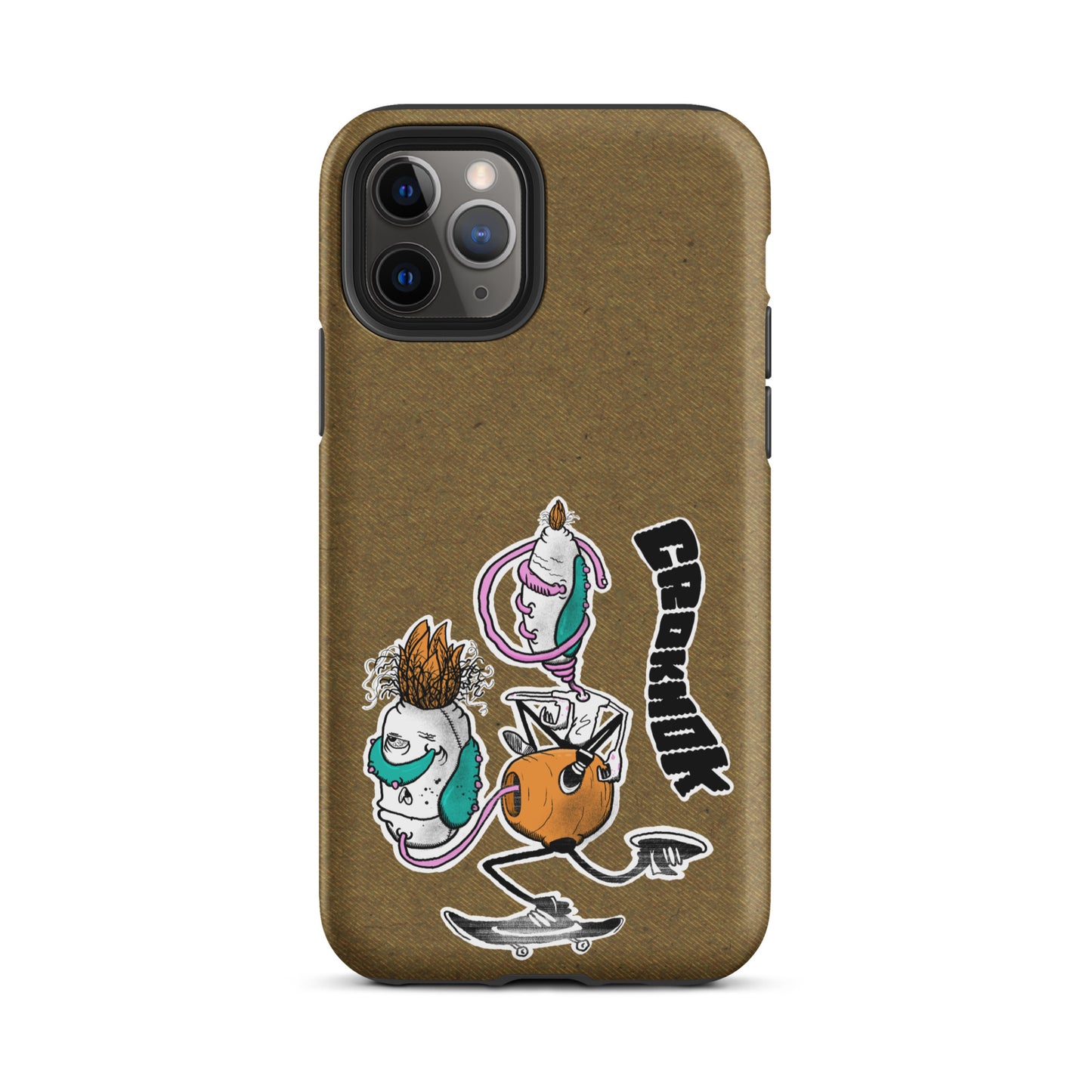 iPhone case - Skateboarding AS0025 Brown