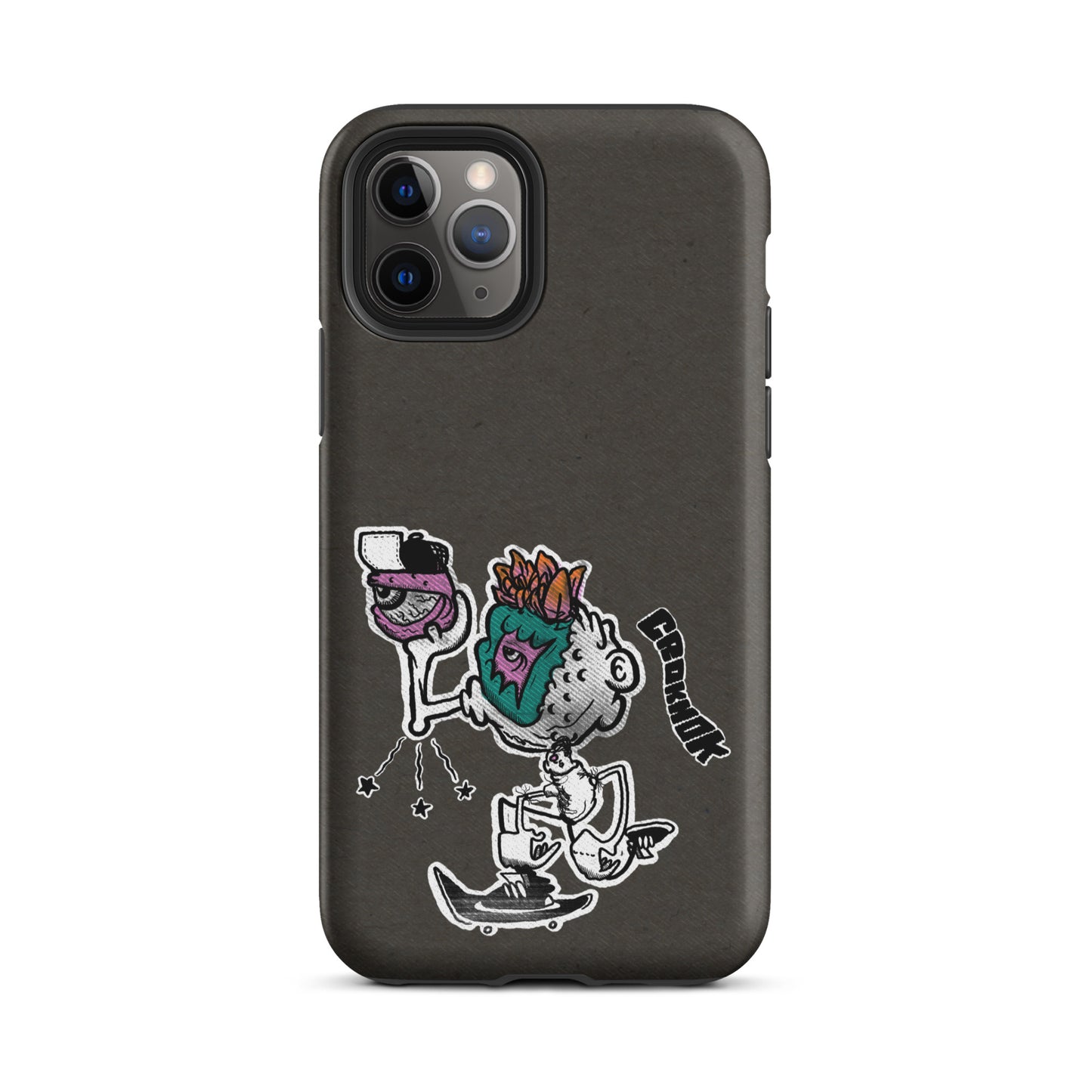 iPhone case - Skateboarding AS0025 grey