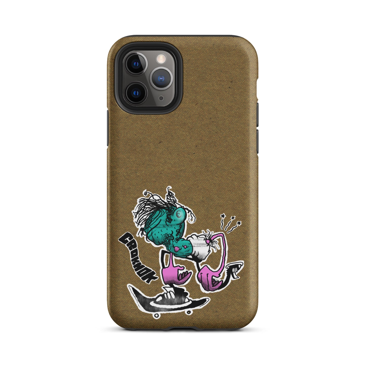 iPhone case - Skateboarding AS0028 Brown