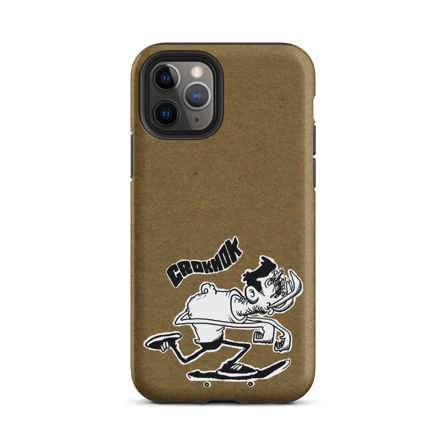 iPhone case - Skateboarding AS0026 Brown