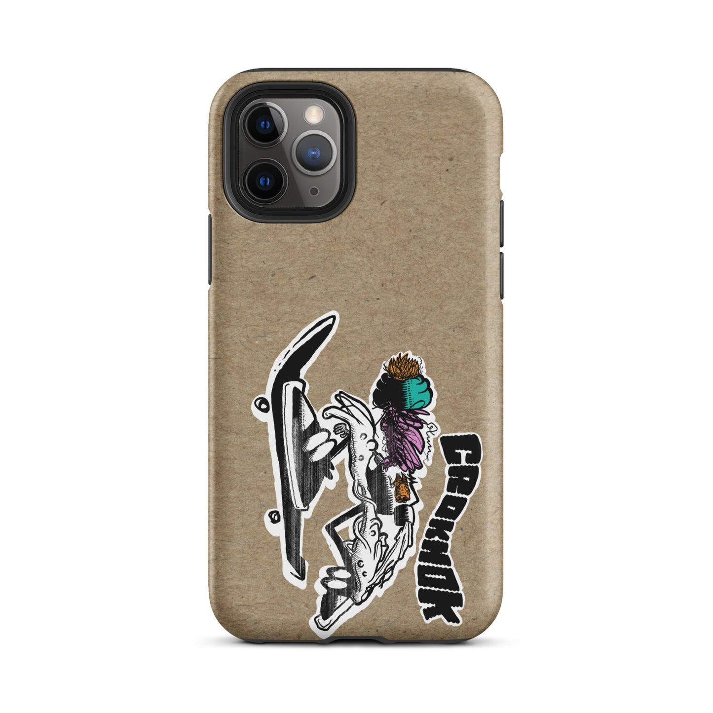 iPhone case - Skateboarding AS0035 Beigh