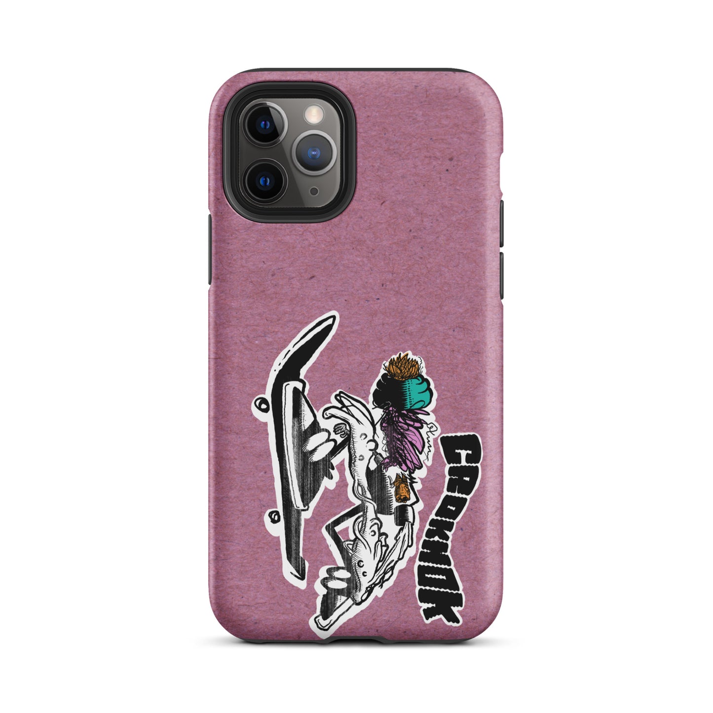 iPhone case - Skateboarding AS0035 Pink