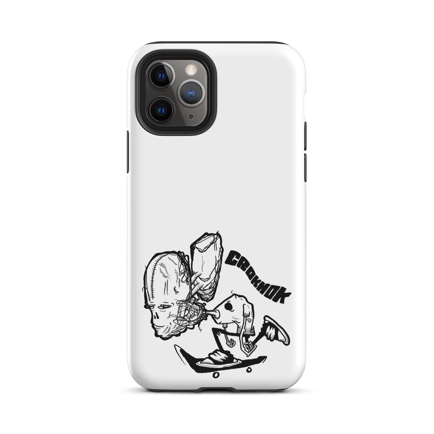 iPhone case - Skateboarding AS0037 White