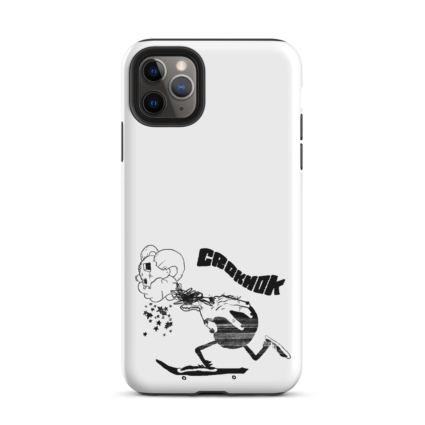 iPhone case - Skateboarding AS0015 White