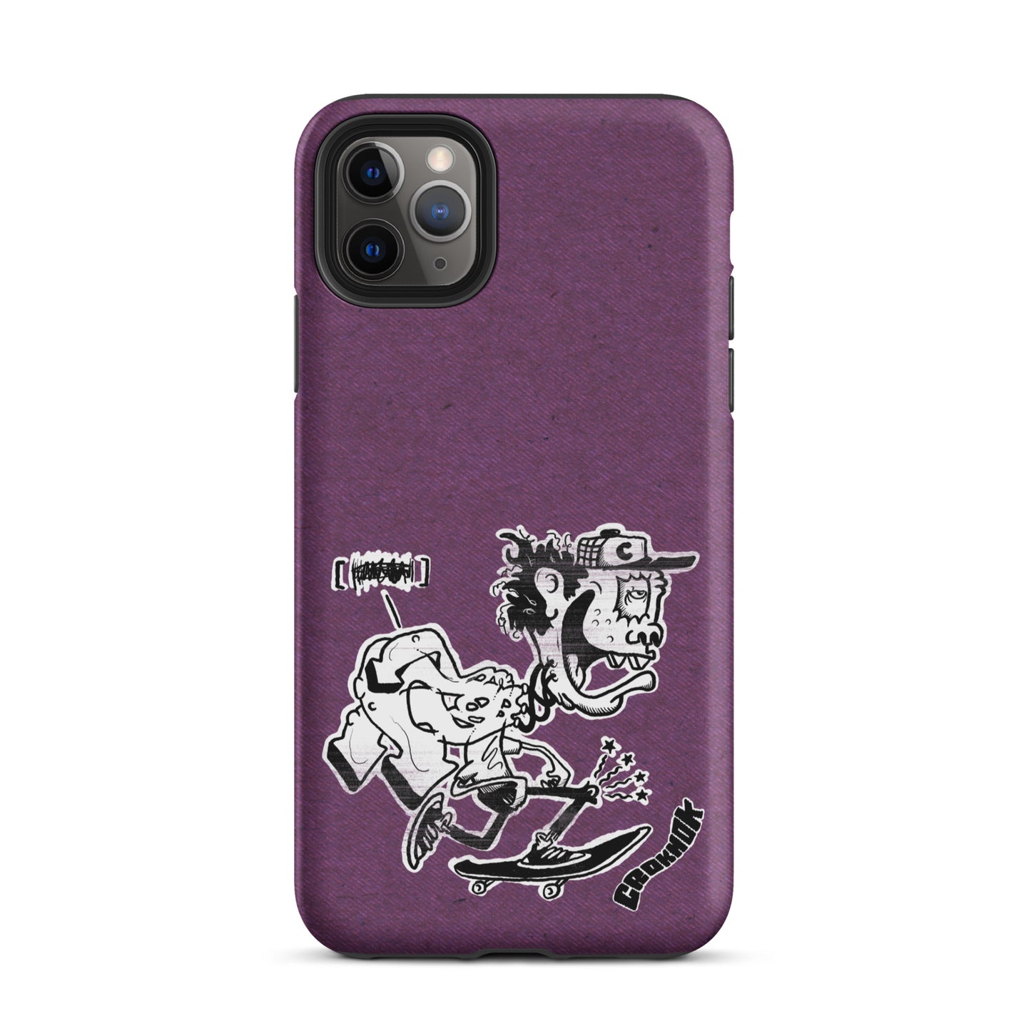 iPhone case - Skateboarding AS0017 Purple