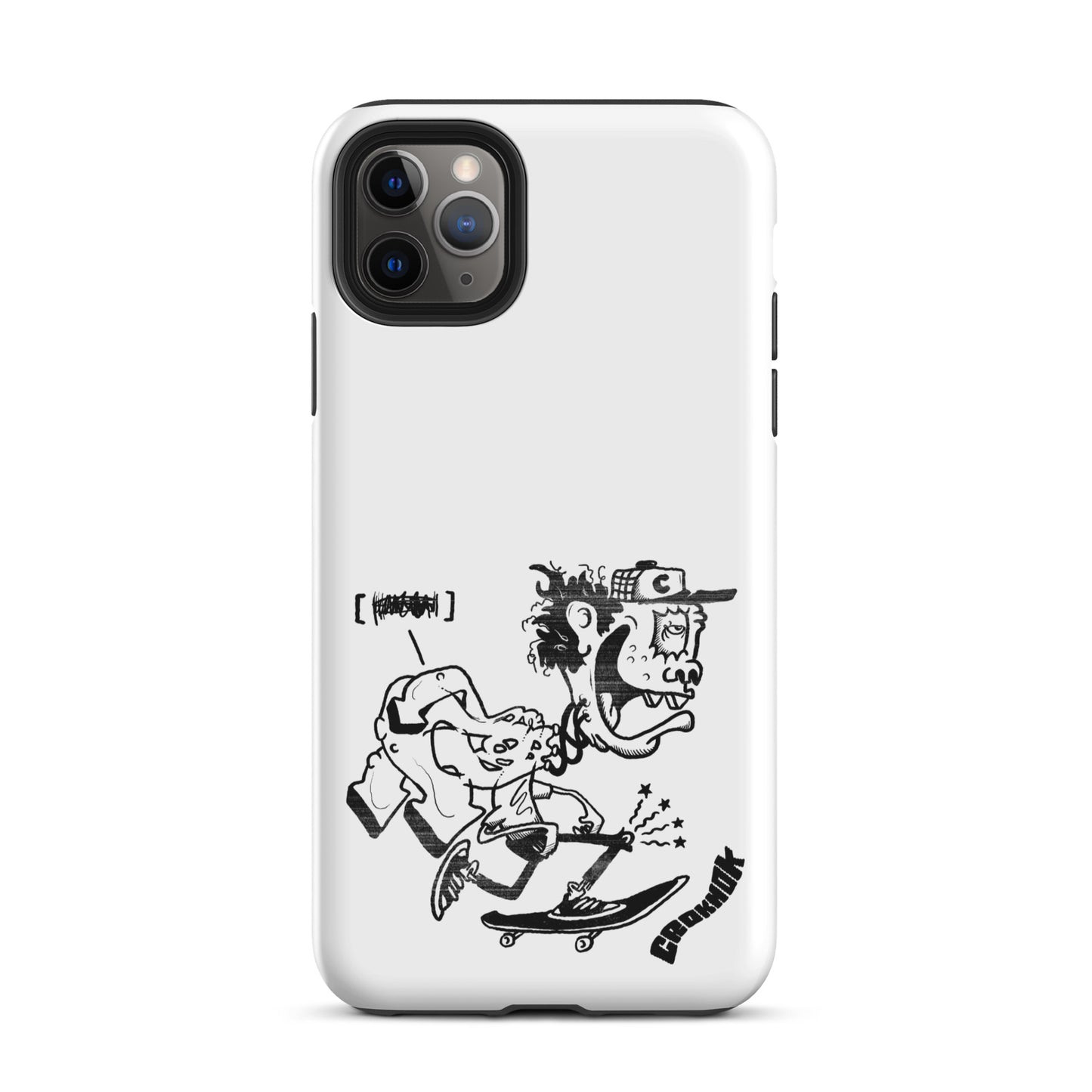 iPhone case - Skateboarding AS0017 White