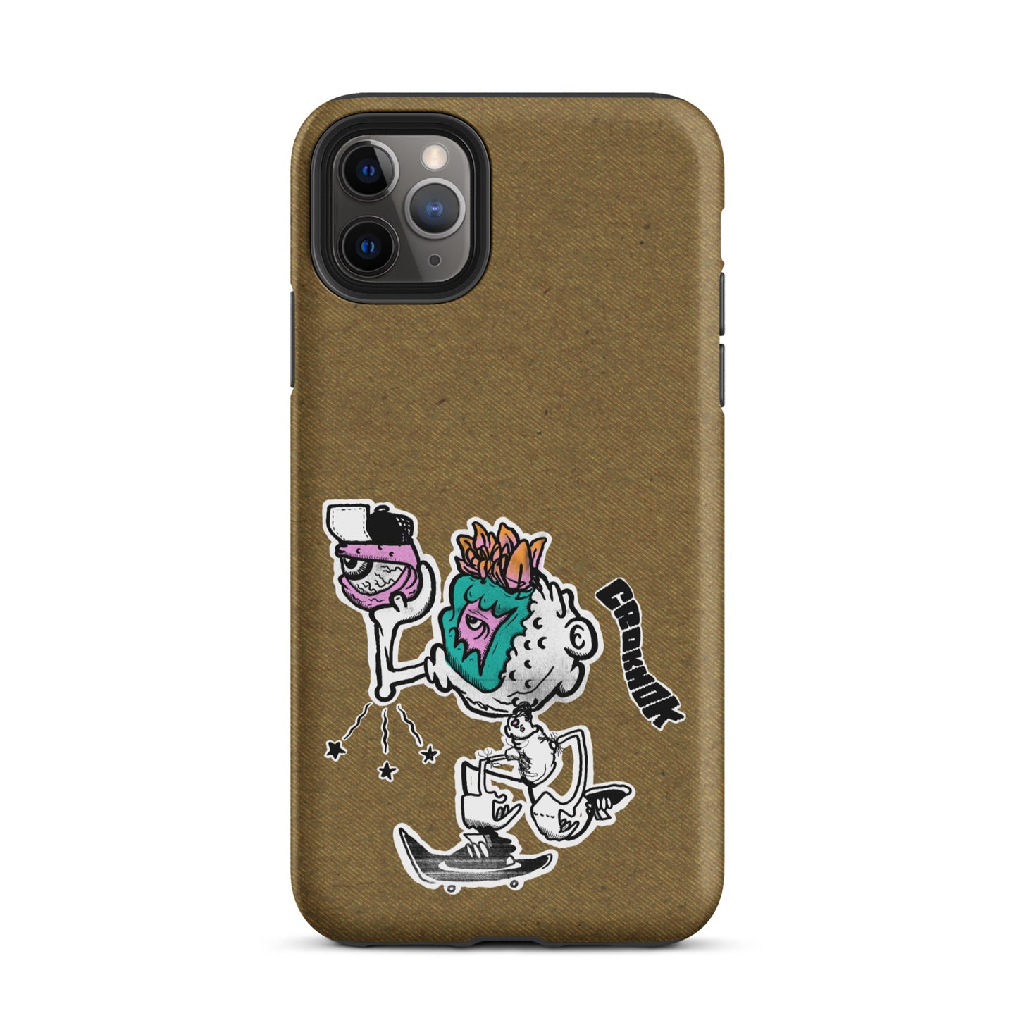 iPhone case - Skateboarding AS0025 Brown