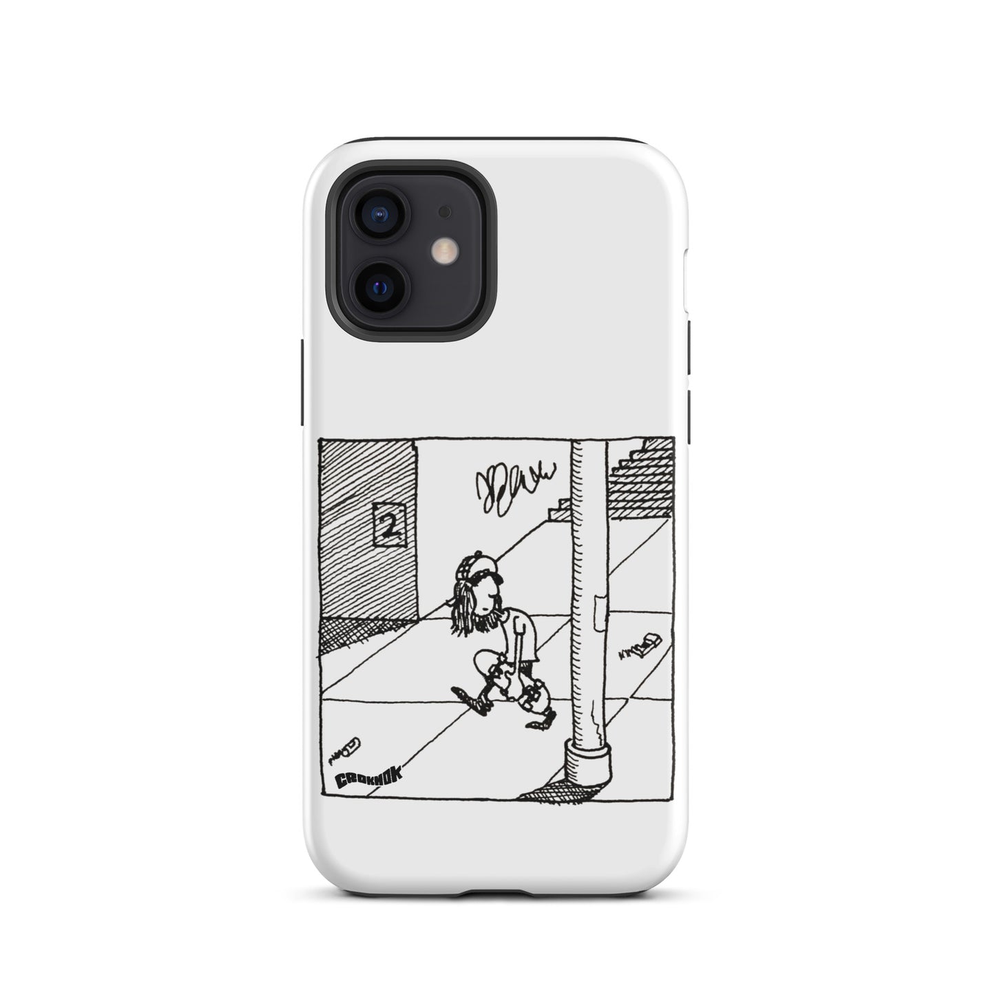 iphone case - skateboarding comics 2308