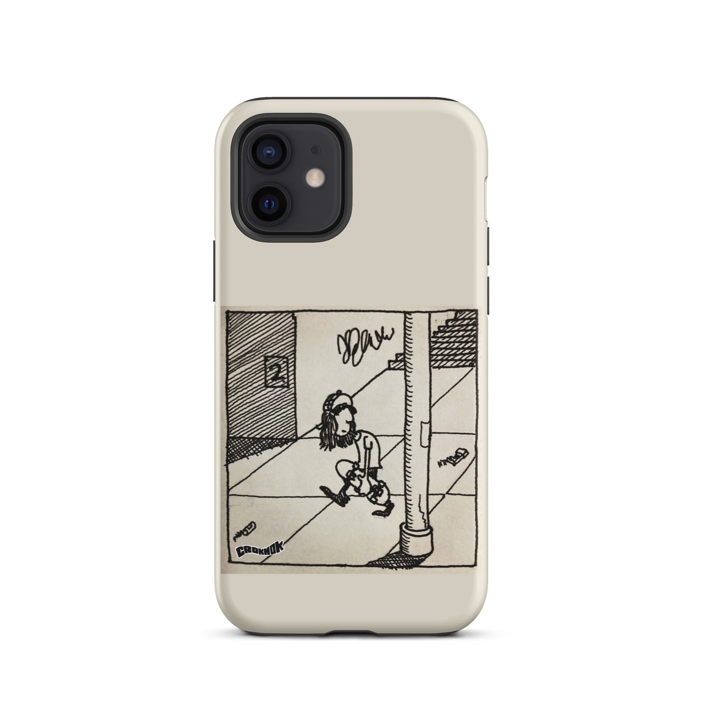 iphone case - skateboarding comics 2308