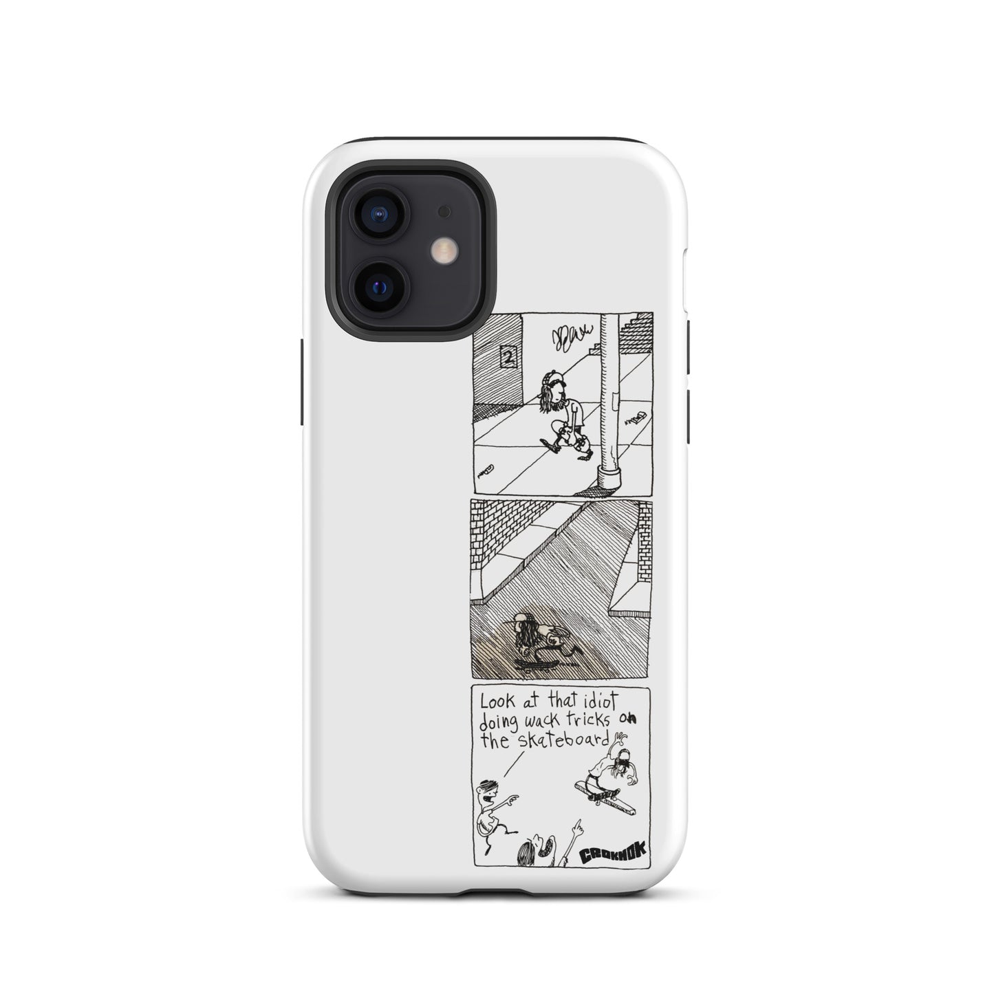 iphone case - skateboarding comics 2308