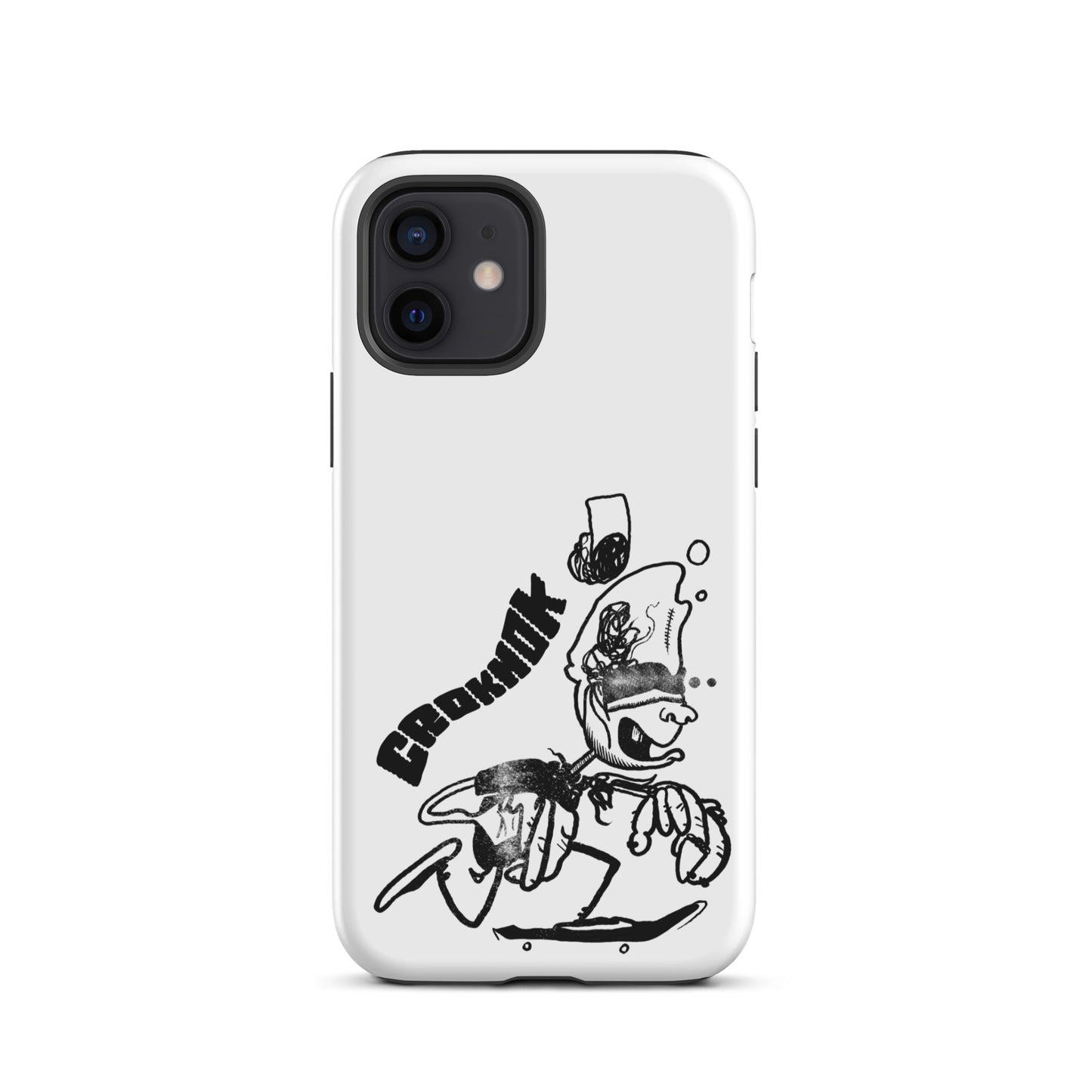 iPhone case - Skateboarding AS0016 White