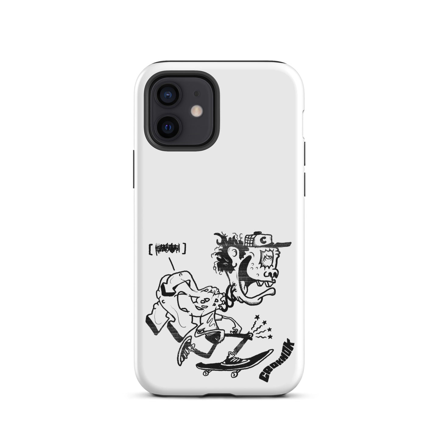 iPhone case - Skateboarding AS0017 White