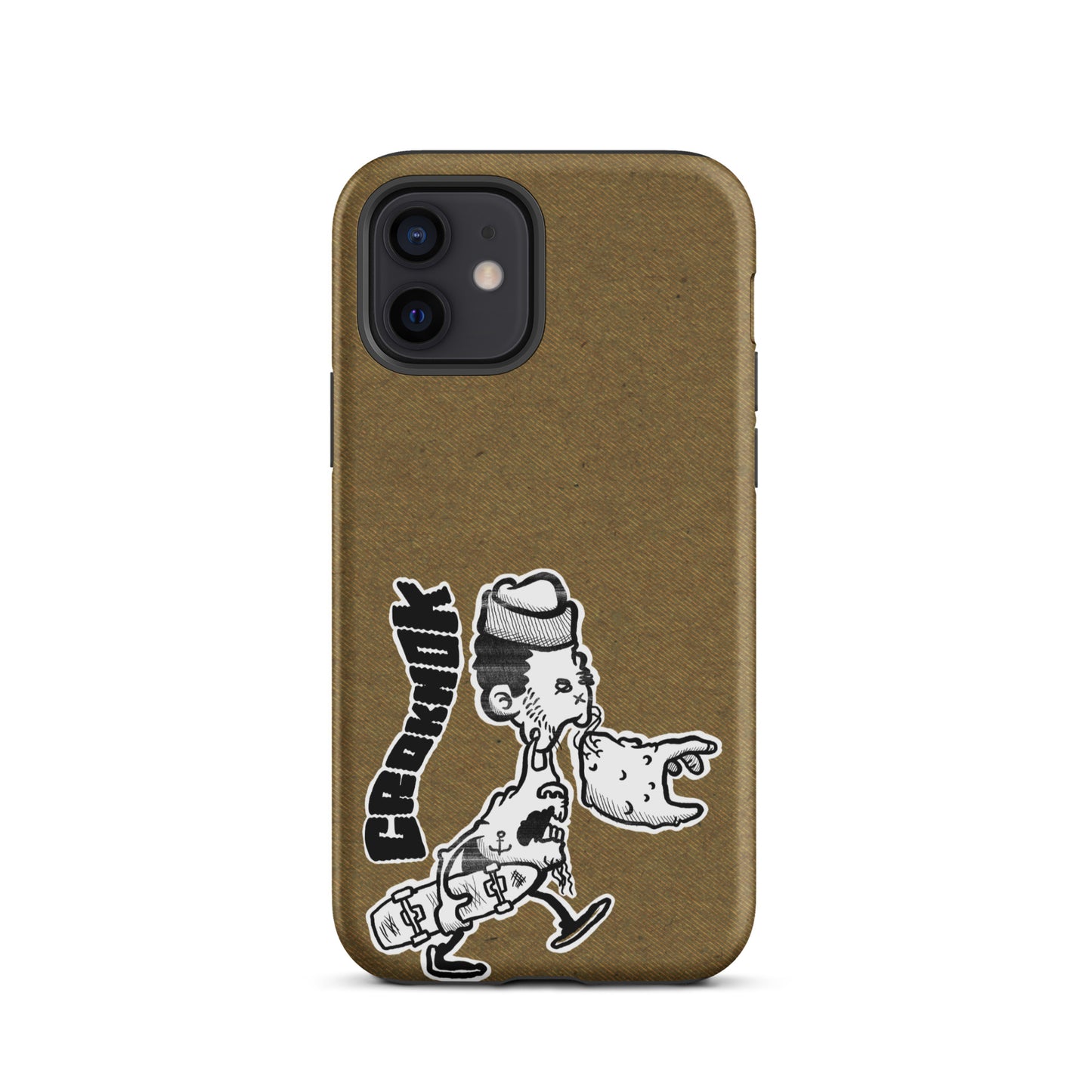 iPhone case - Skateboarding AS0010 Brown