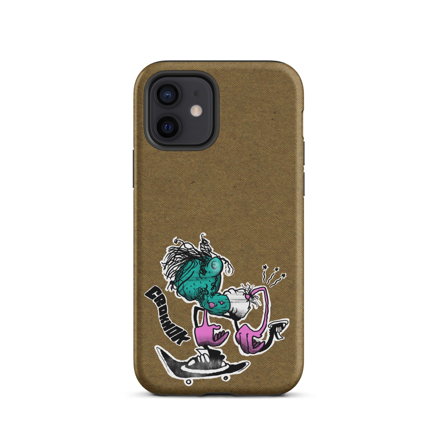 iPhone case - Skateboarding AS0028 Brown