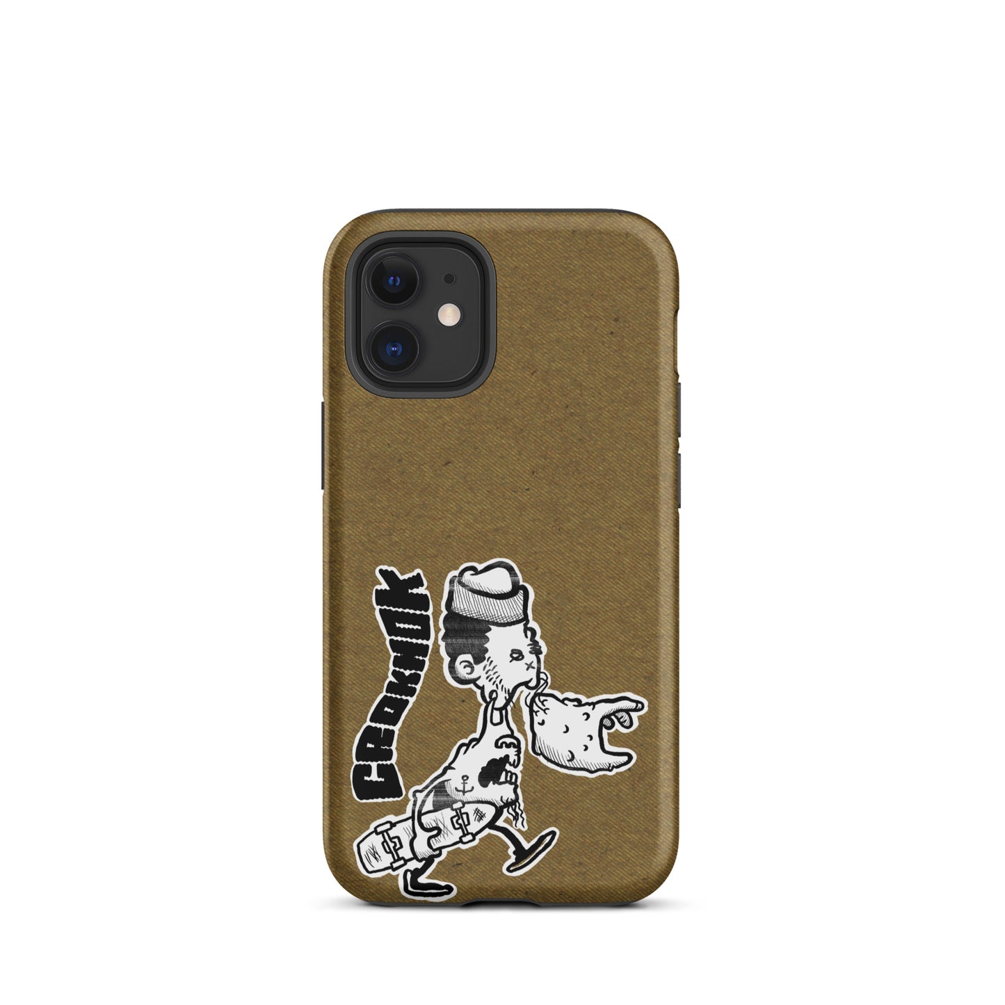 iPhone case - Skateboarding AS0010 Brown