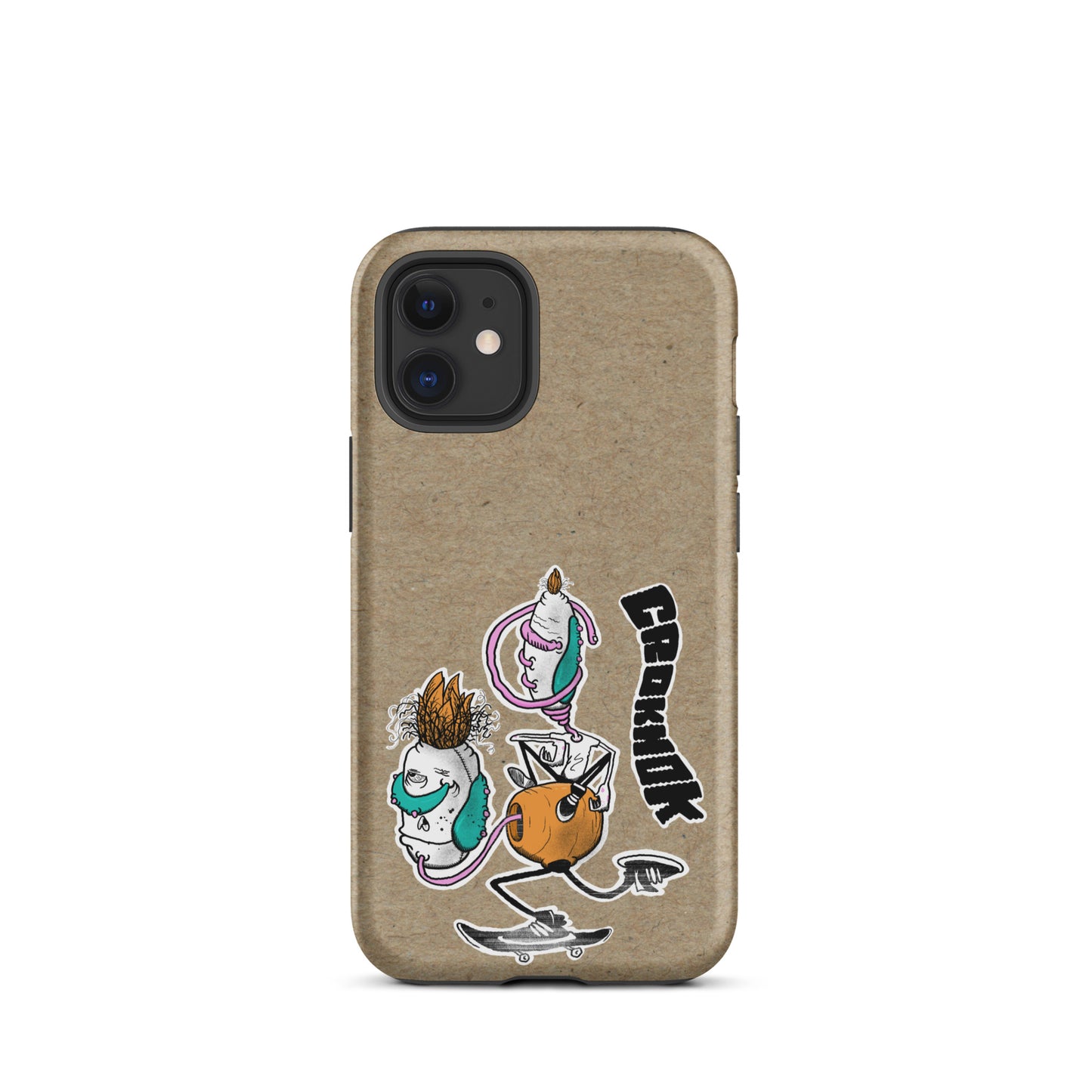 iPhone case - Skateboarding AS0025 beigh