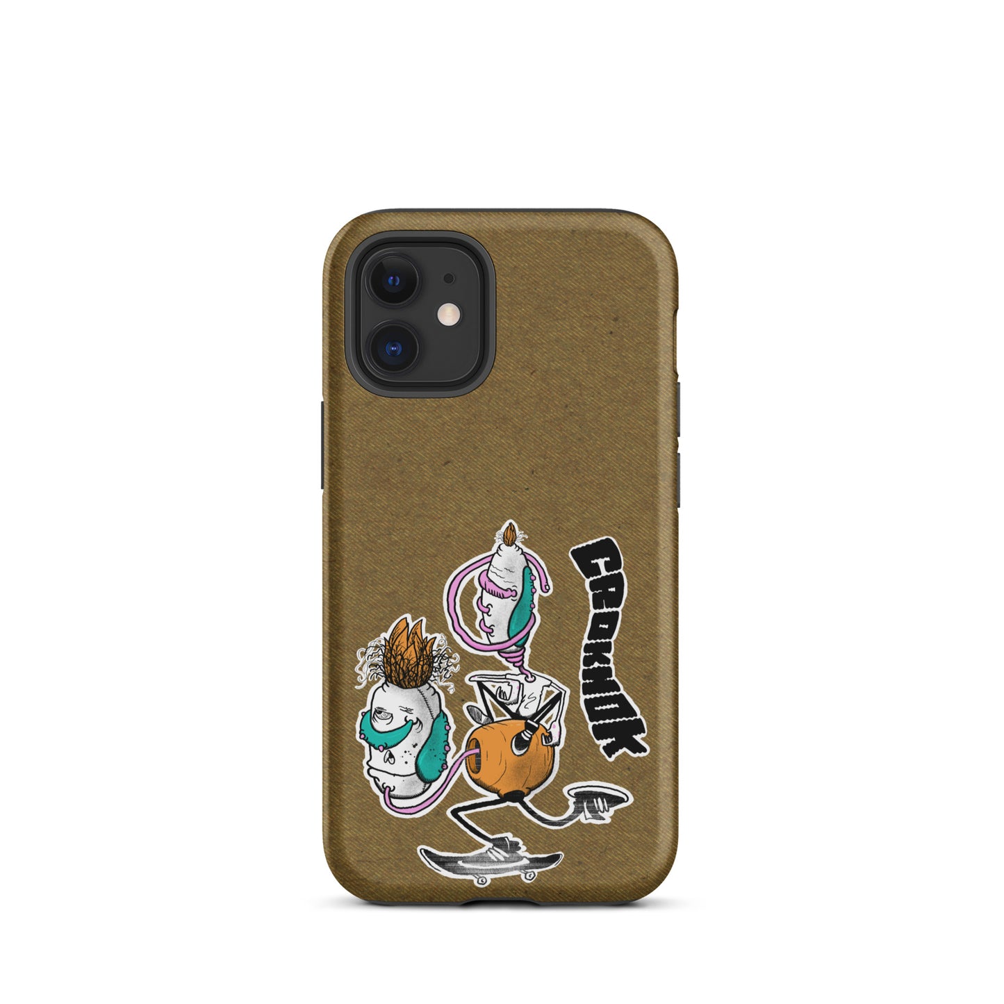 iPhone case - Skateboarding AS0025 Brown