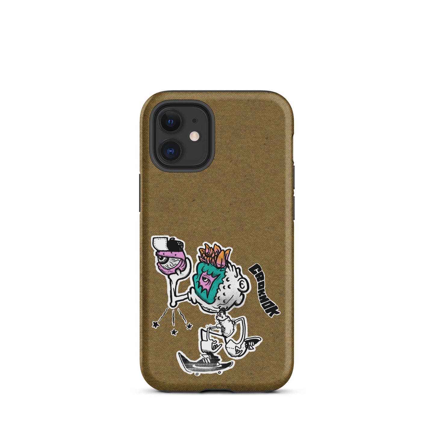 iPhone case - Skateboarding AS0025 Brown