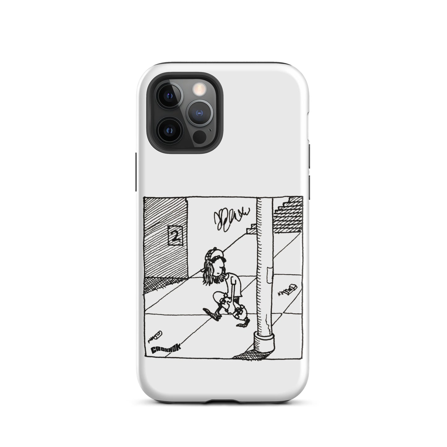 iphone case - skateboarding comics 2308