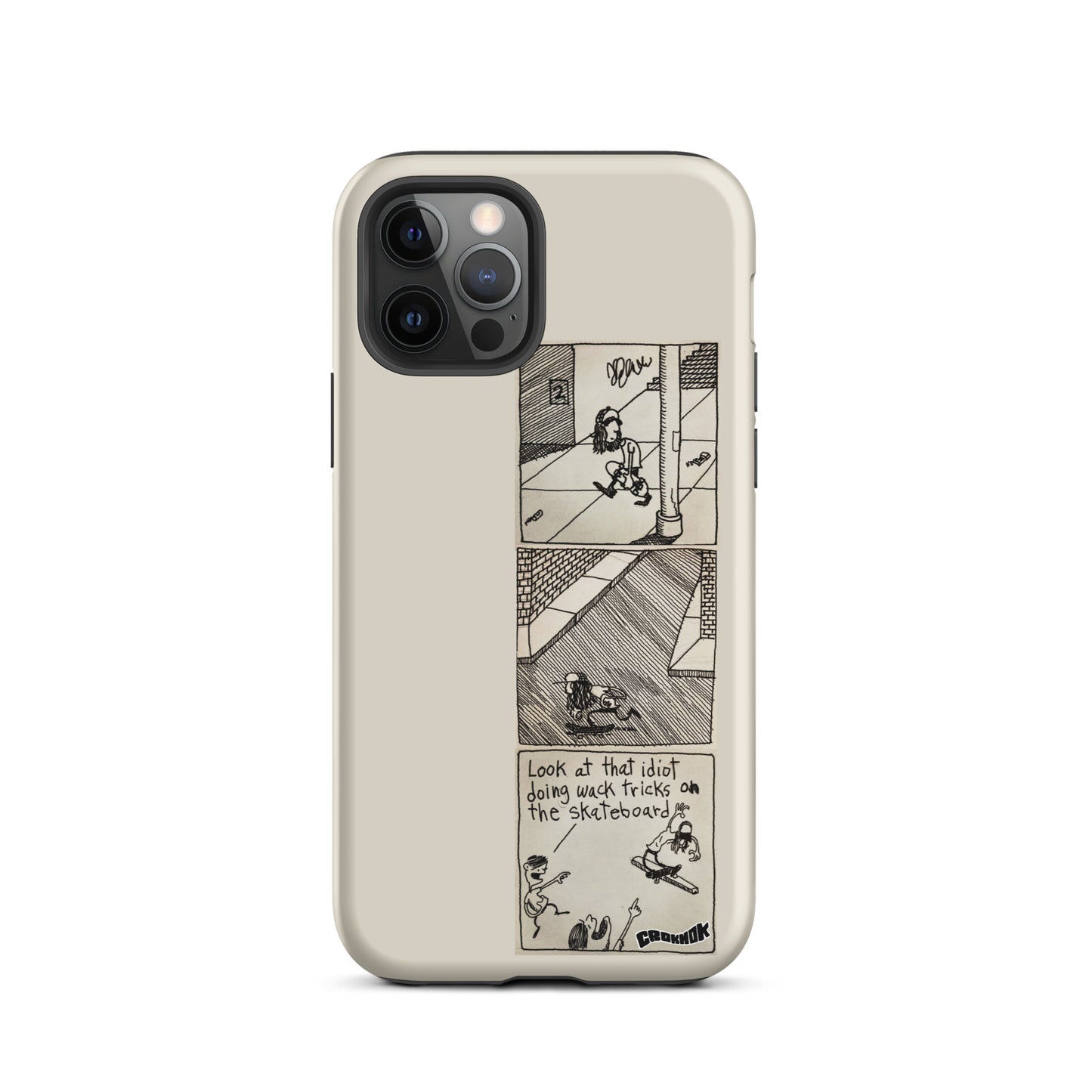 iphone case - skateboarding comics 2308