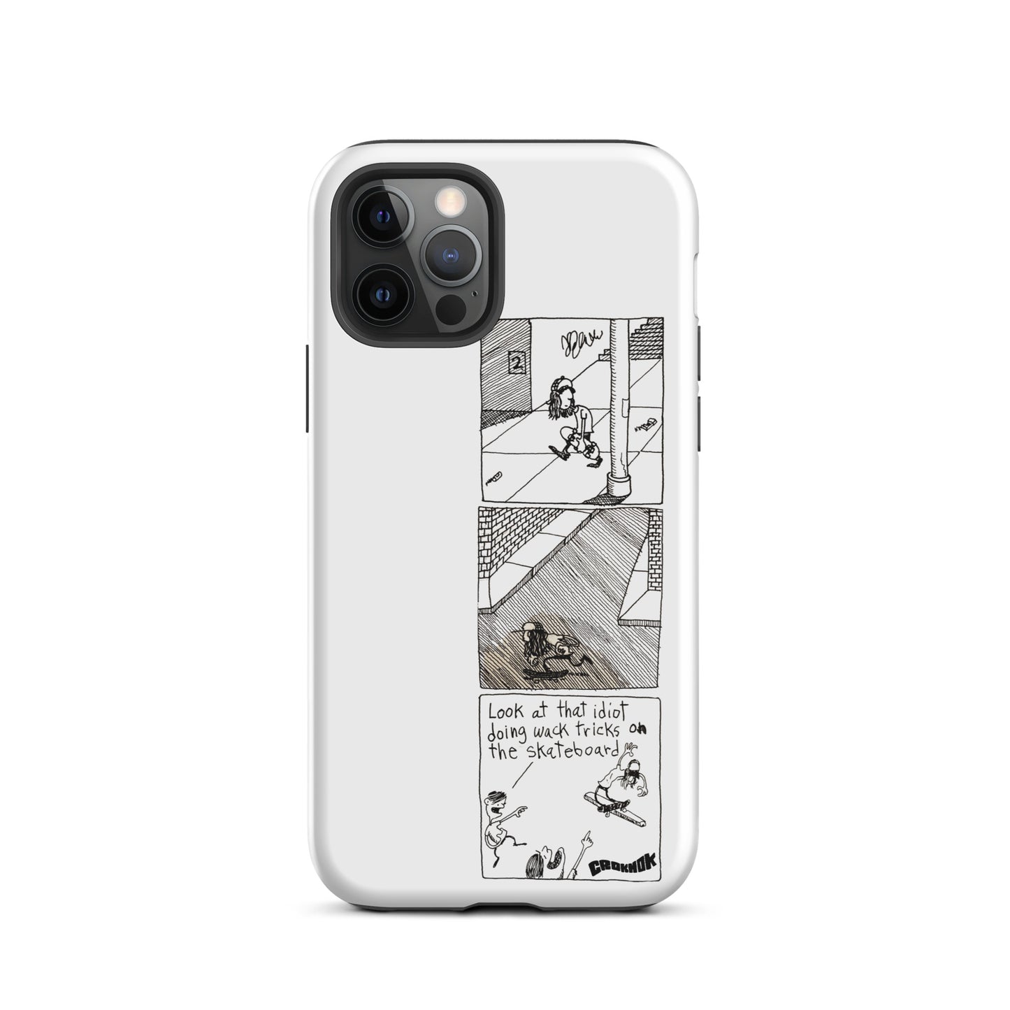 iphone case - skateboarding comics 2308