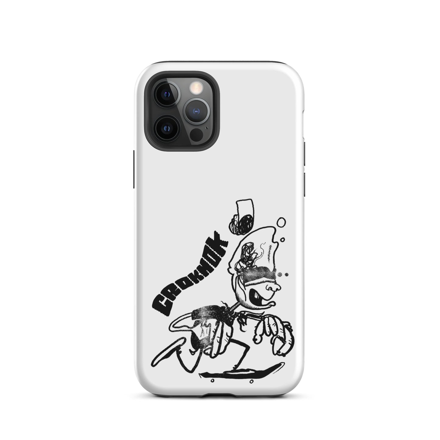 iPhone case - Skateboarding AS0016 White