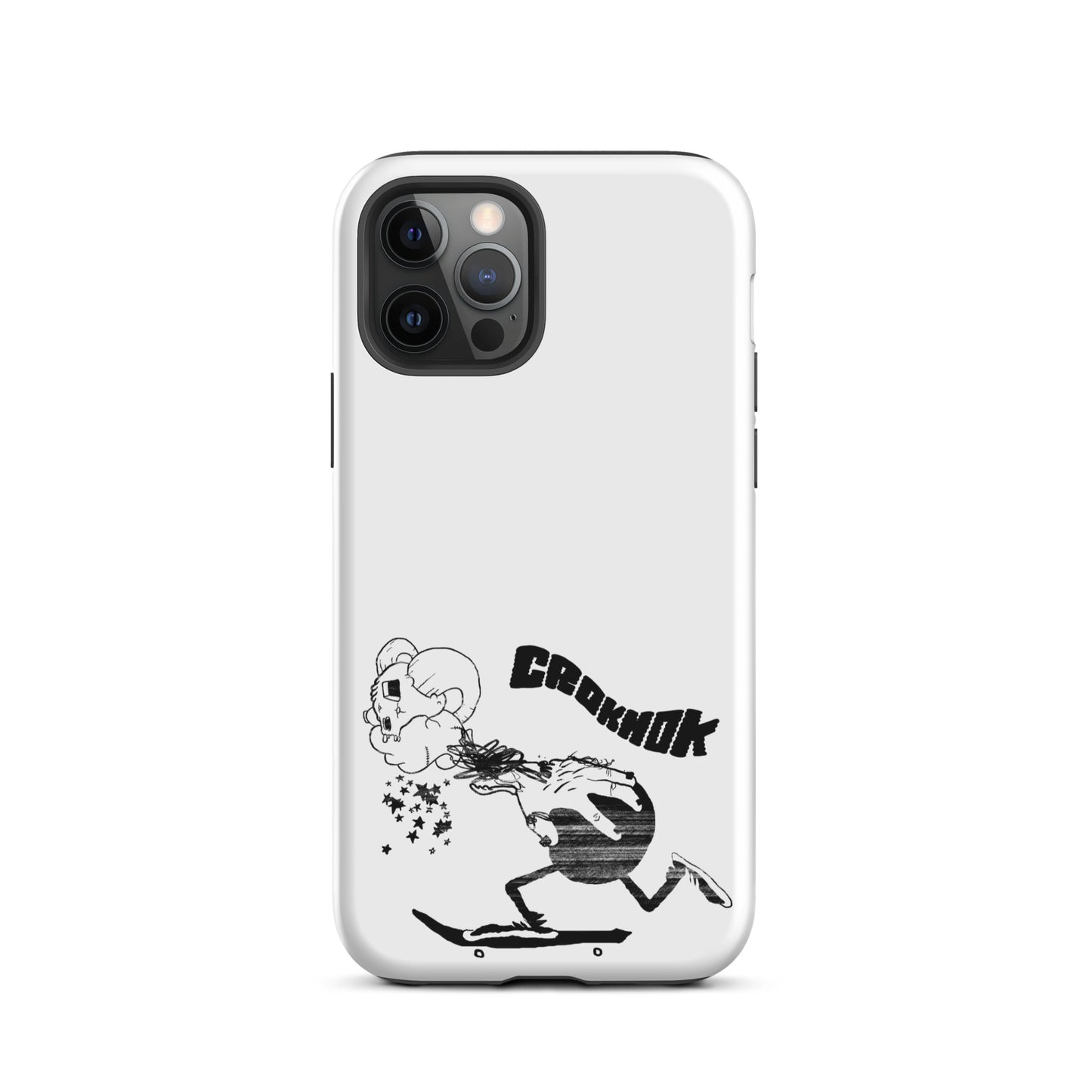 iPhone case - Skateboarding AS0015 White