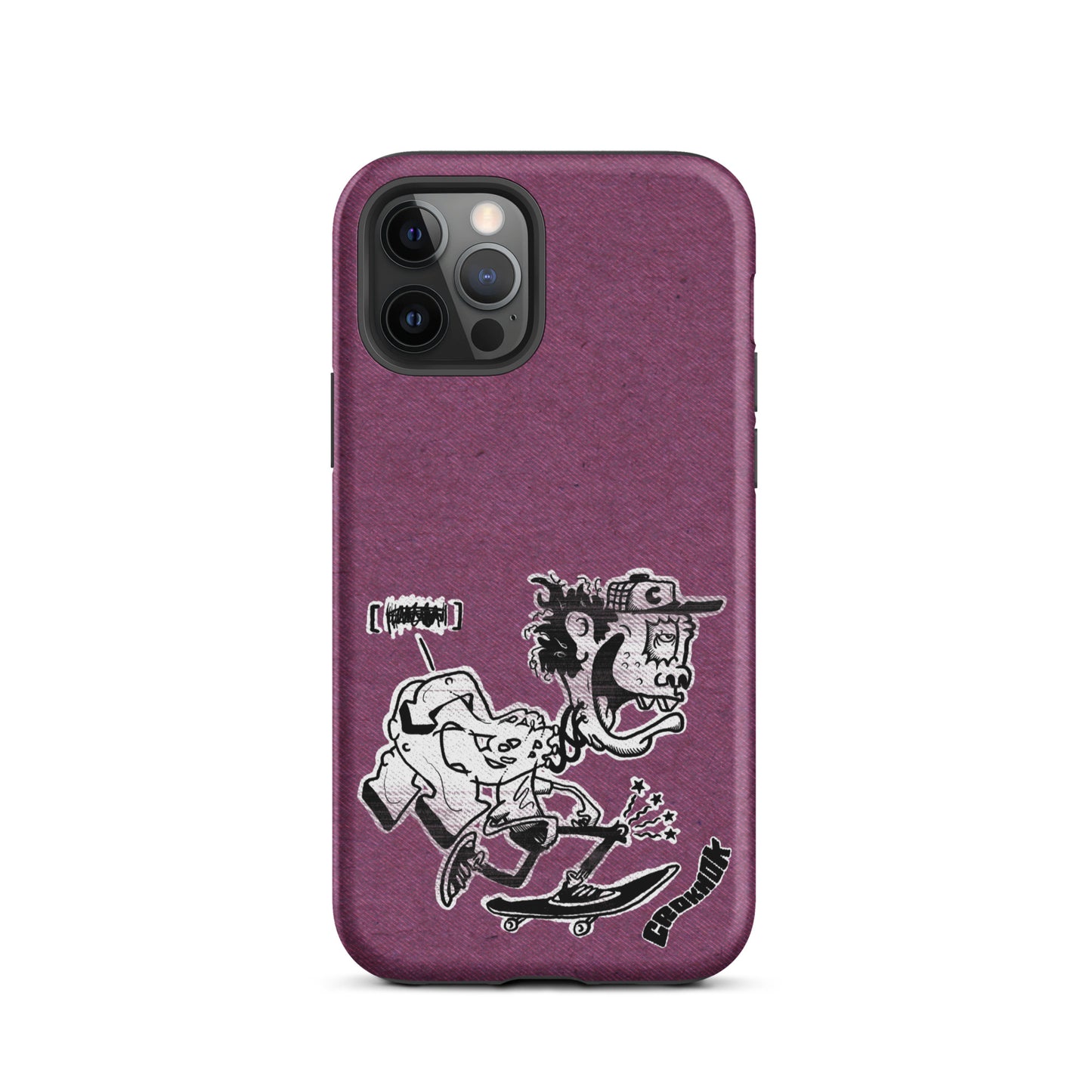 iPhone case - Skateboarding AS0017 Pink