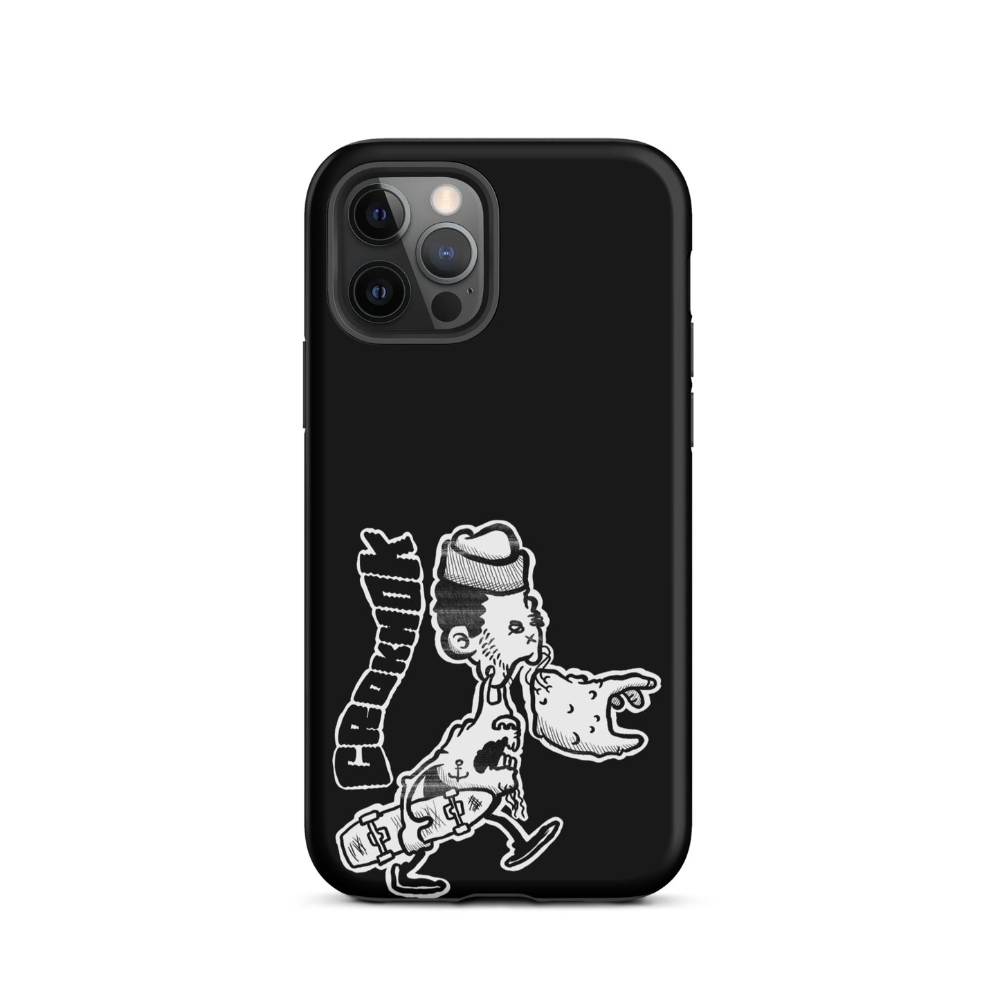 iPhone case - Skateboarding AS0010 Black