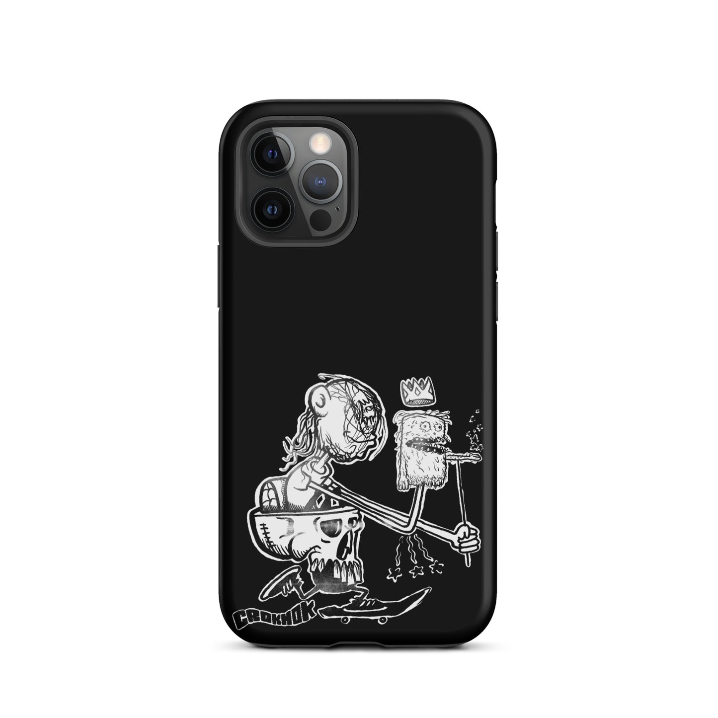 iPhone case - Skateboarding AS0019 Black