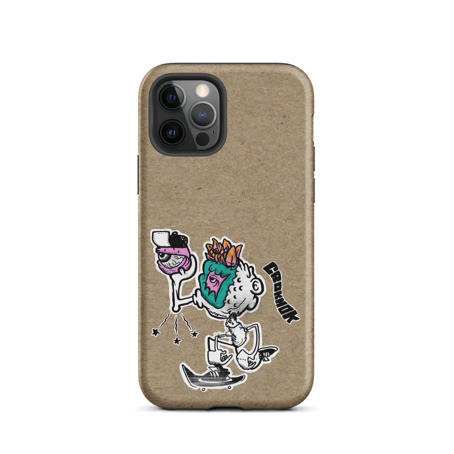 iPhone case - Skateboarding AS0025 Beigh